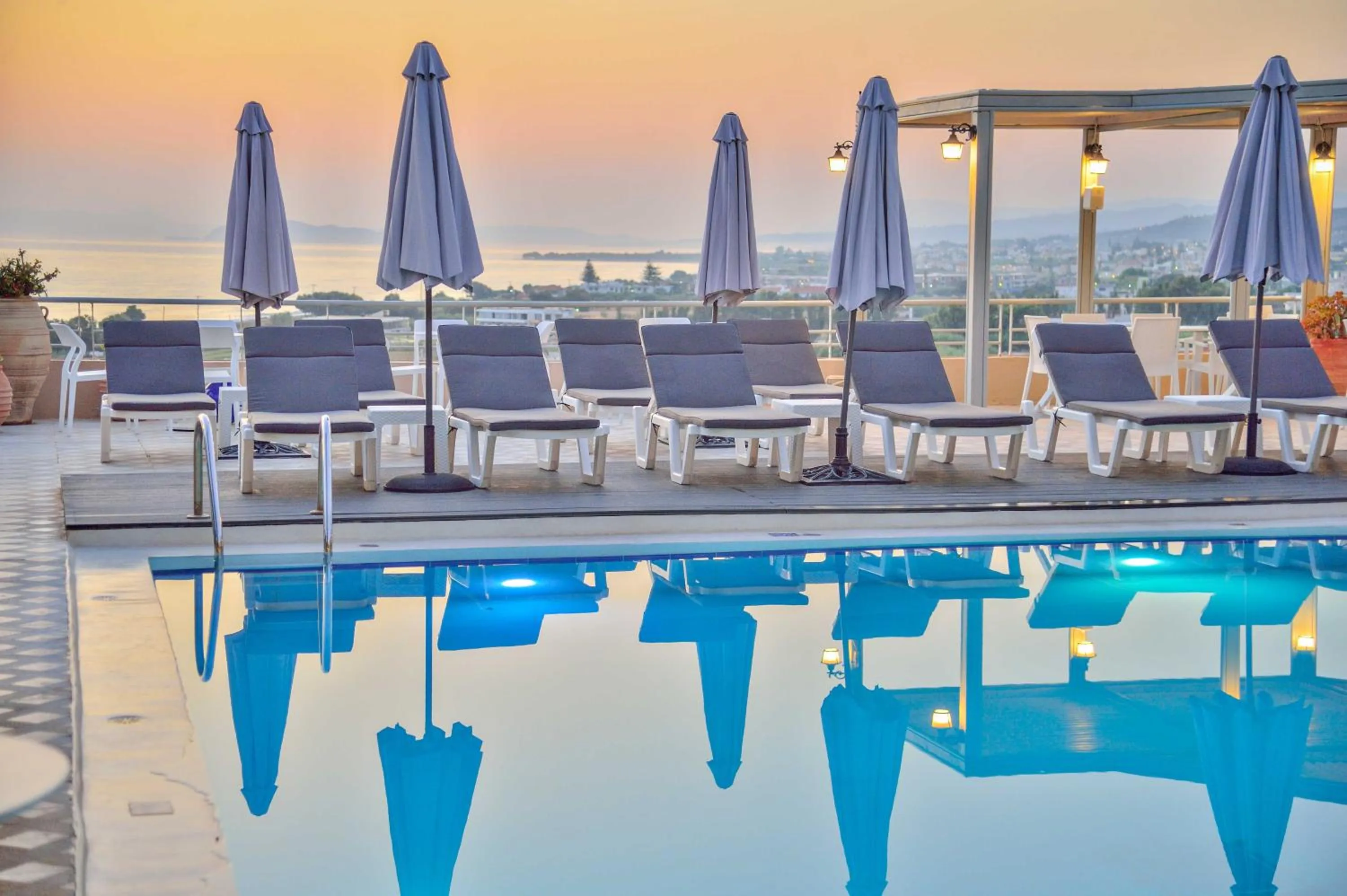 Swimming pool in Aphea Village