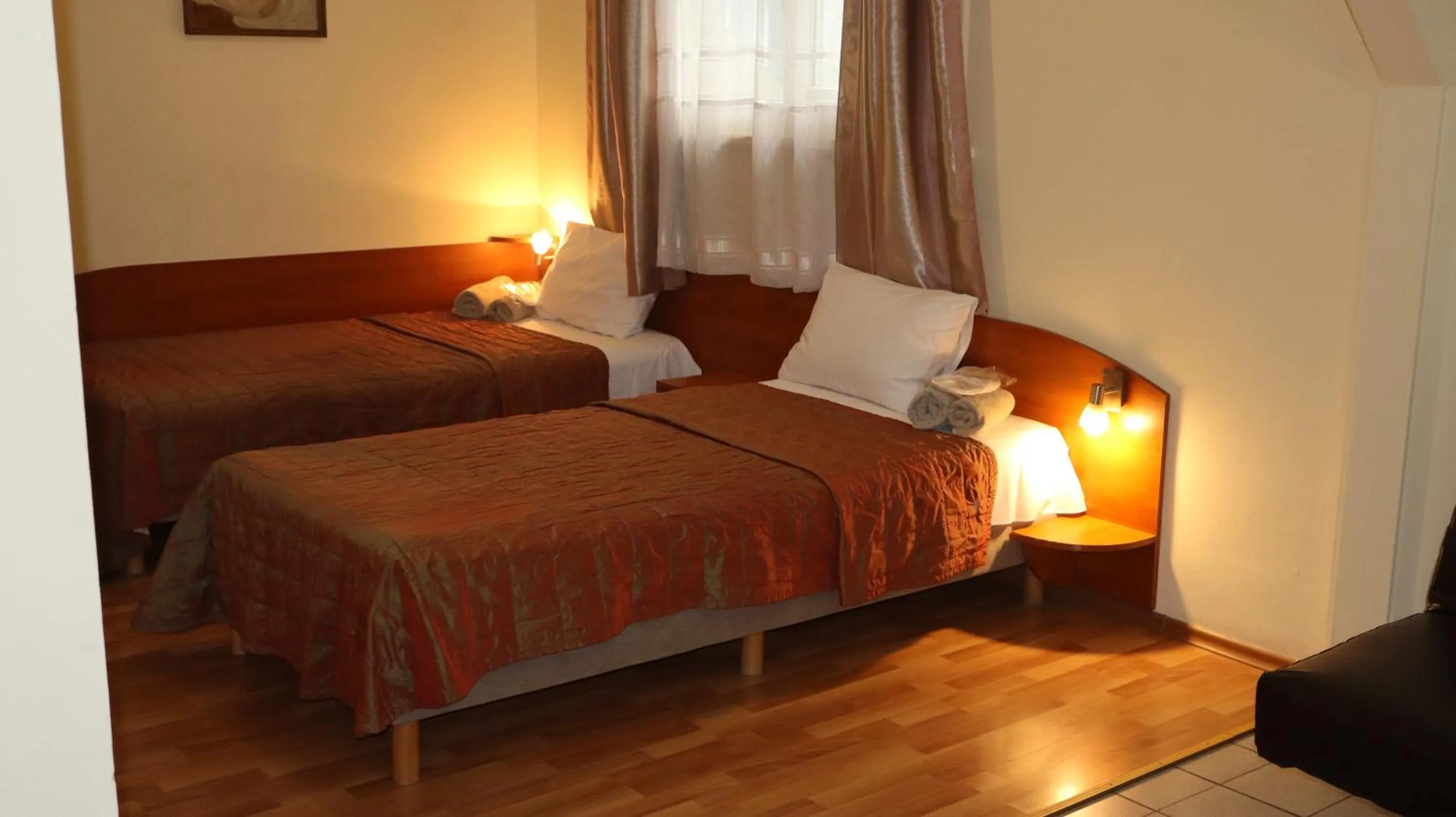 Bed in Hotel Palitra