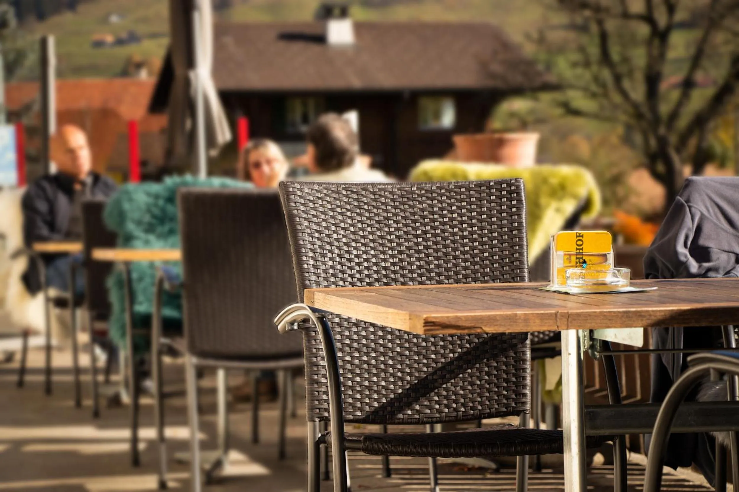 Garden in Hotel Rothorn Vintage-Style