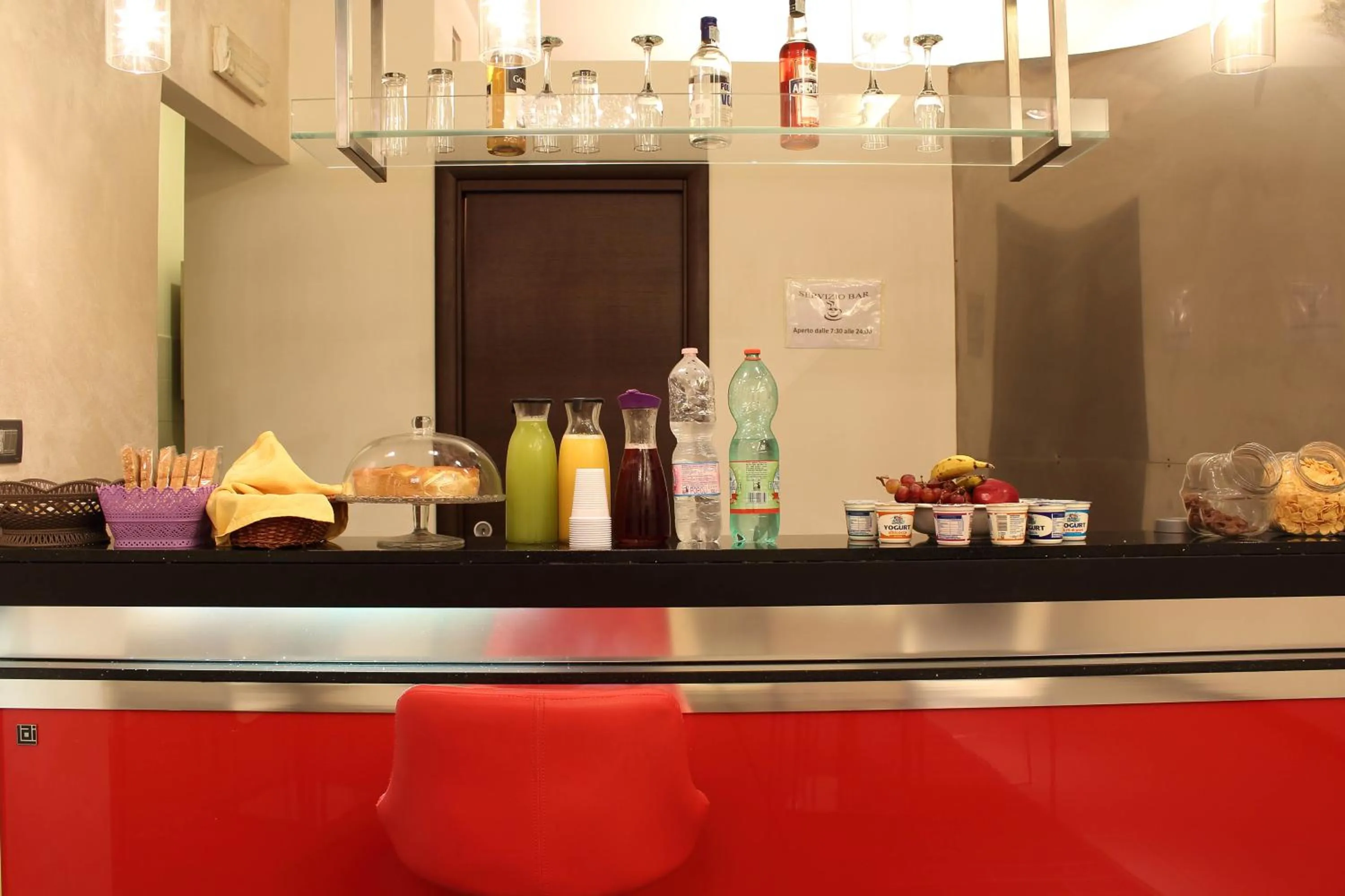 Italian breakfast in Albergo Miramonti