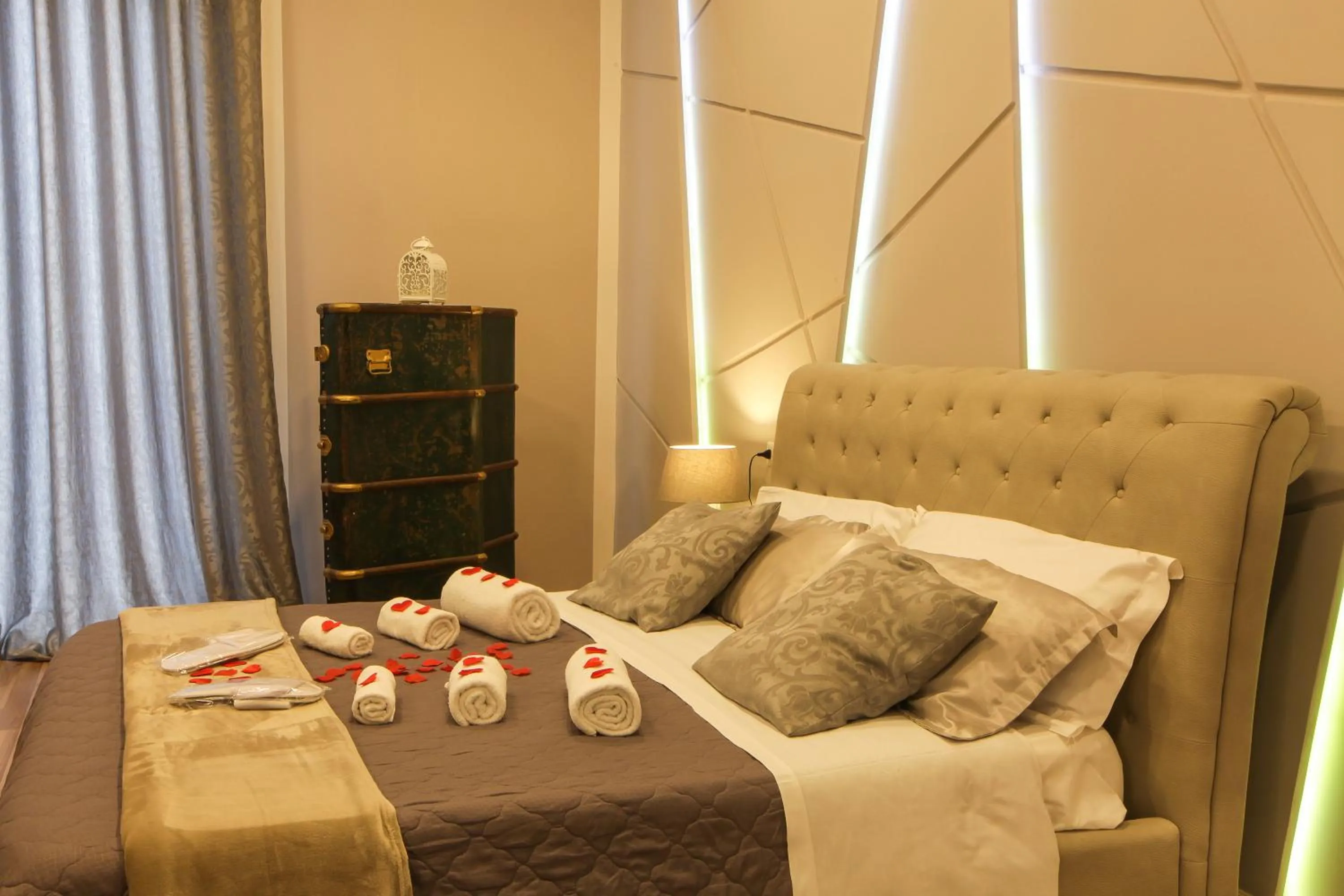 Bed in REGGIA & DINTORNI ROOMS A CASERTA