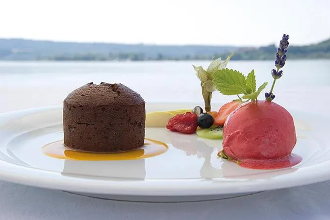 Food in Hotel Jean-Jacques Rousseau