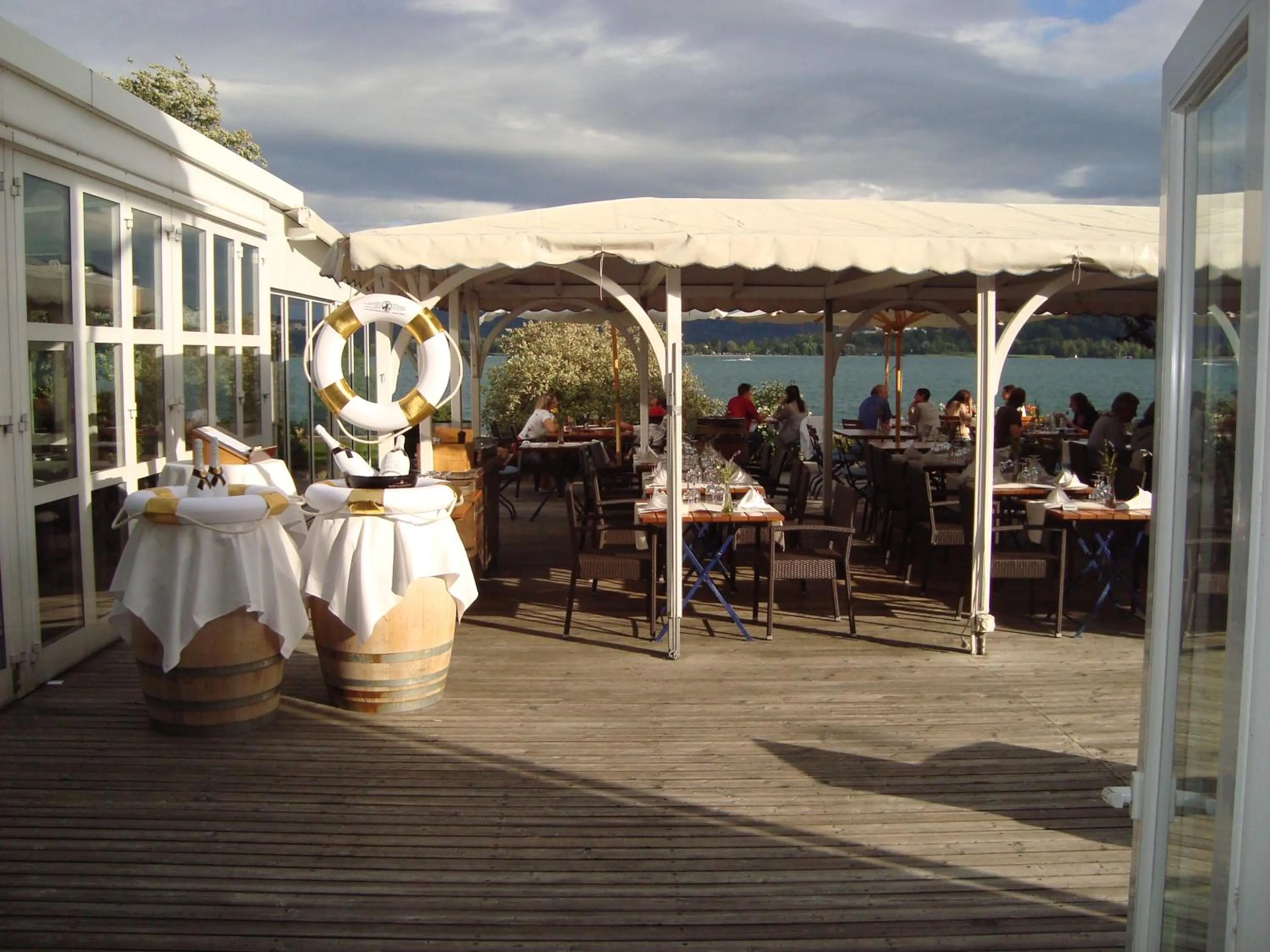 Balcony/Terrace in Hotel Jean-Jacques Rousseau
