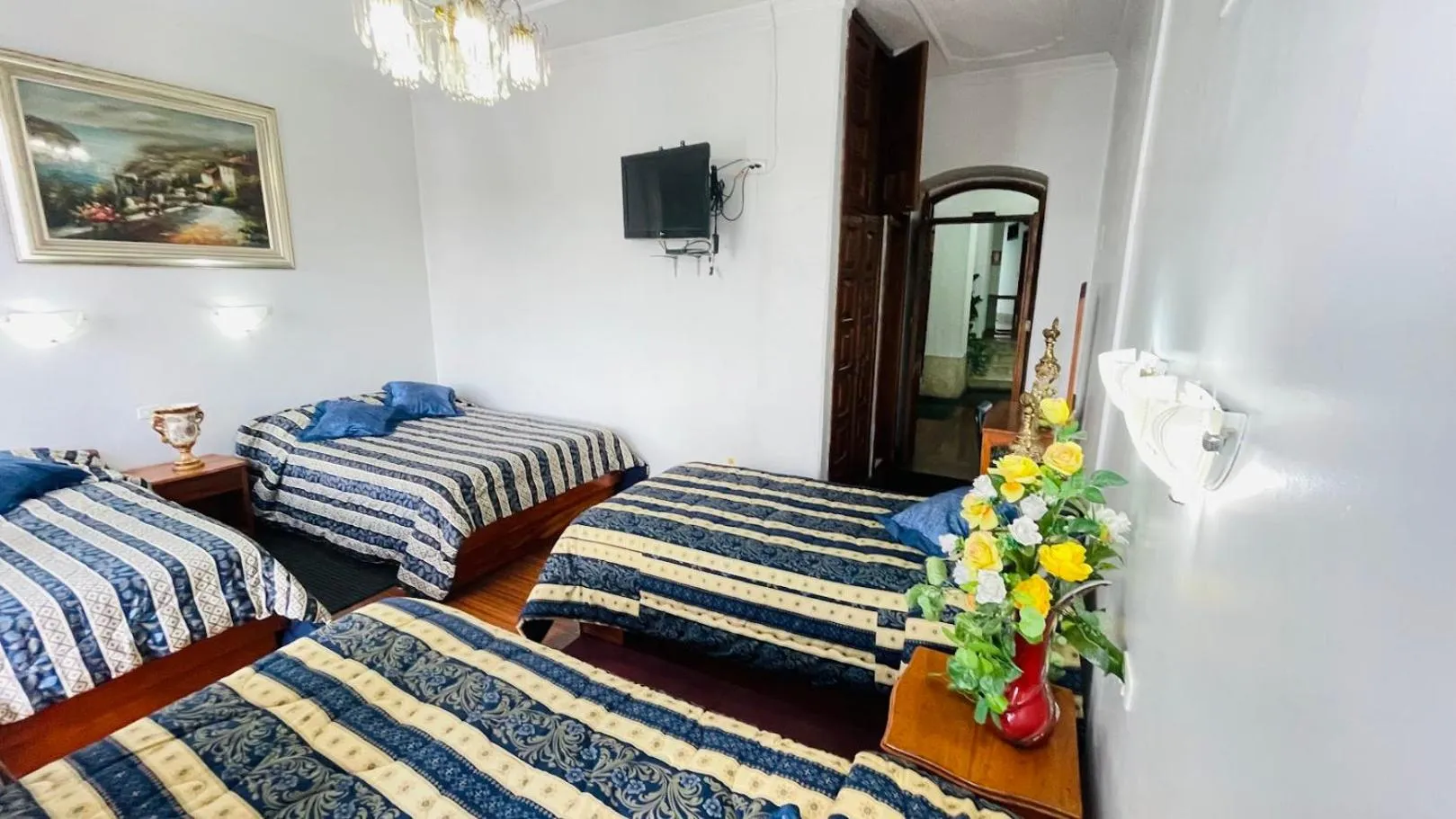 Bed in Hotel Plaza del Teatro