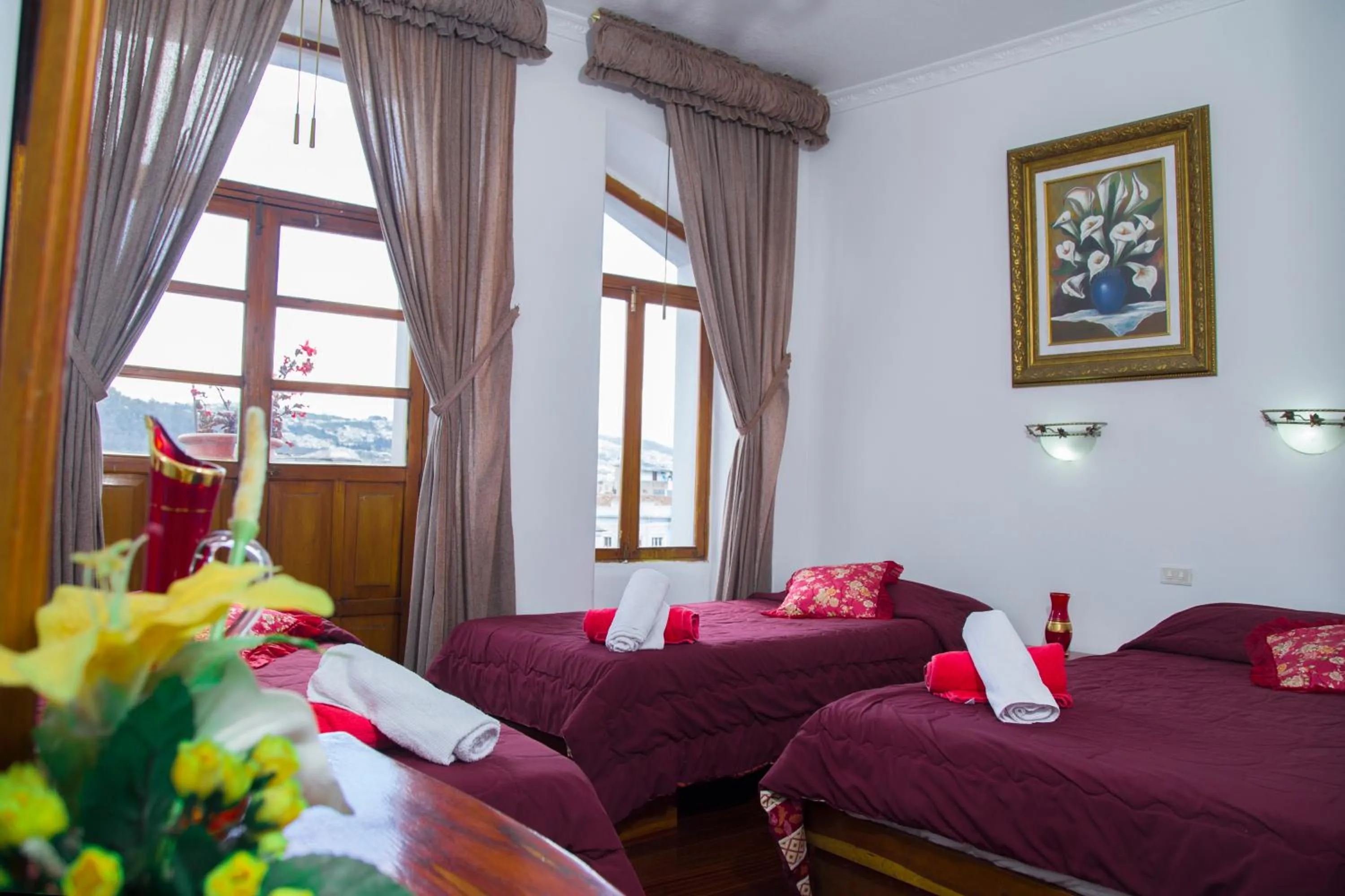 Bed in Hotel Plaza del Teatro