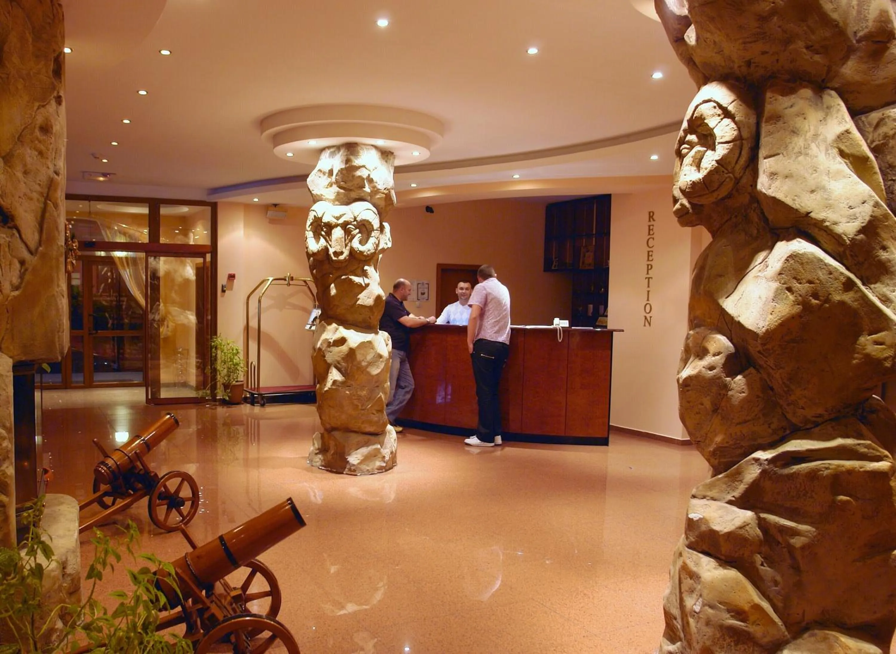 Lobby or reception in Elegant Hotel
