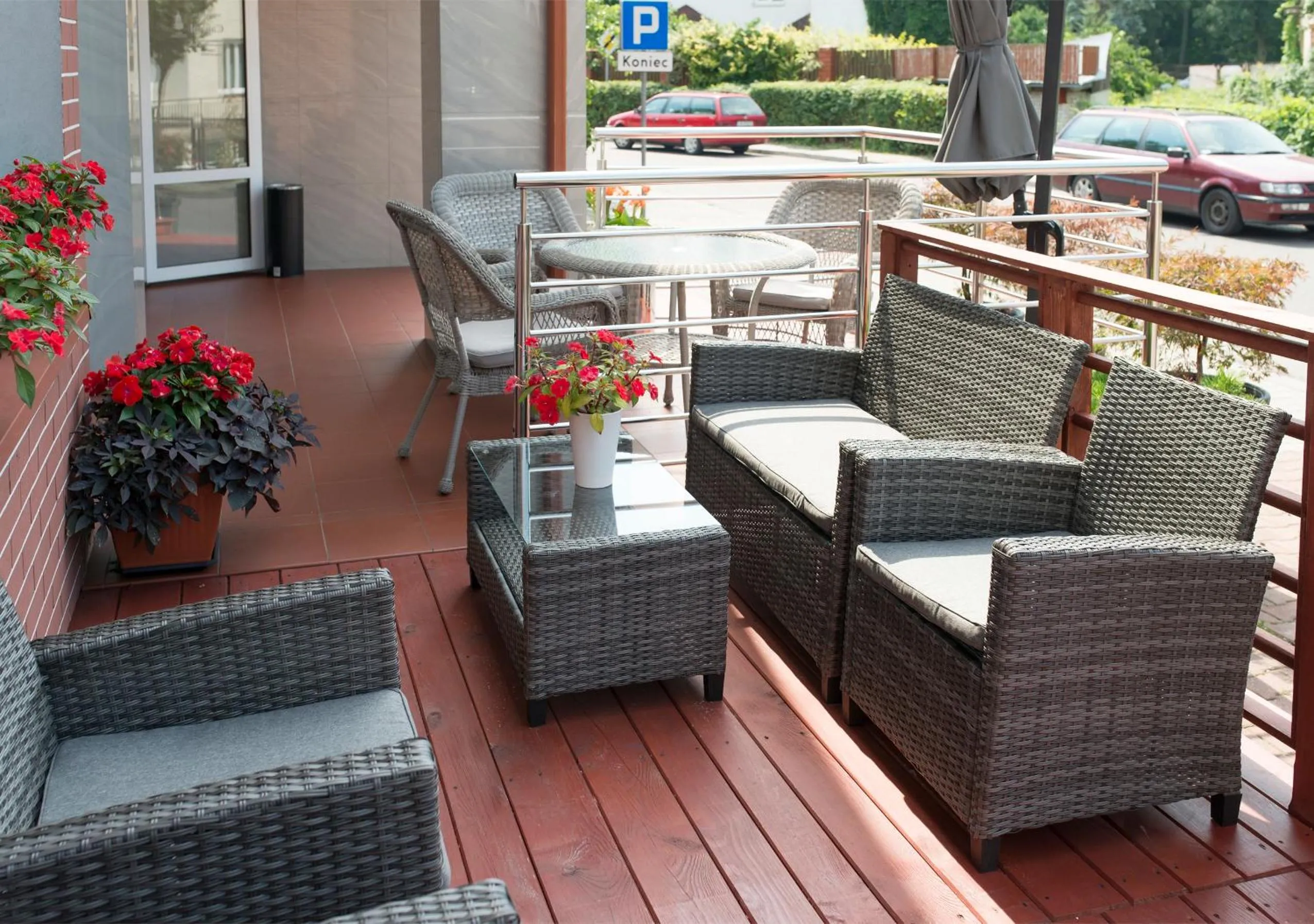 Balcony/Terrace in Hotel Capitol