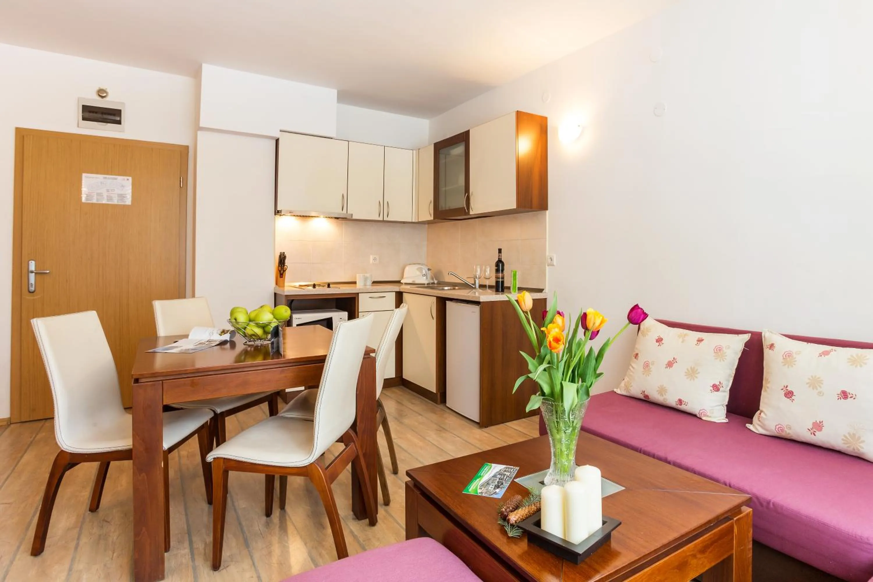 Living room in The Stream Resort Pamporovo