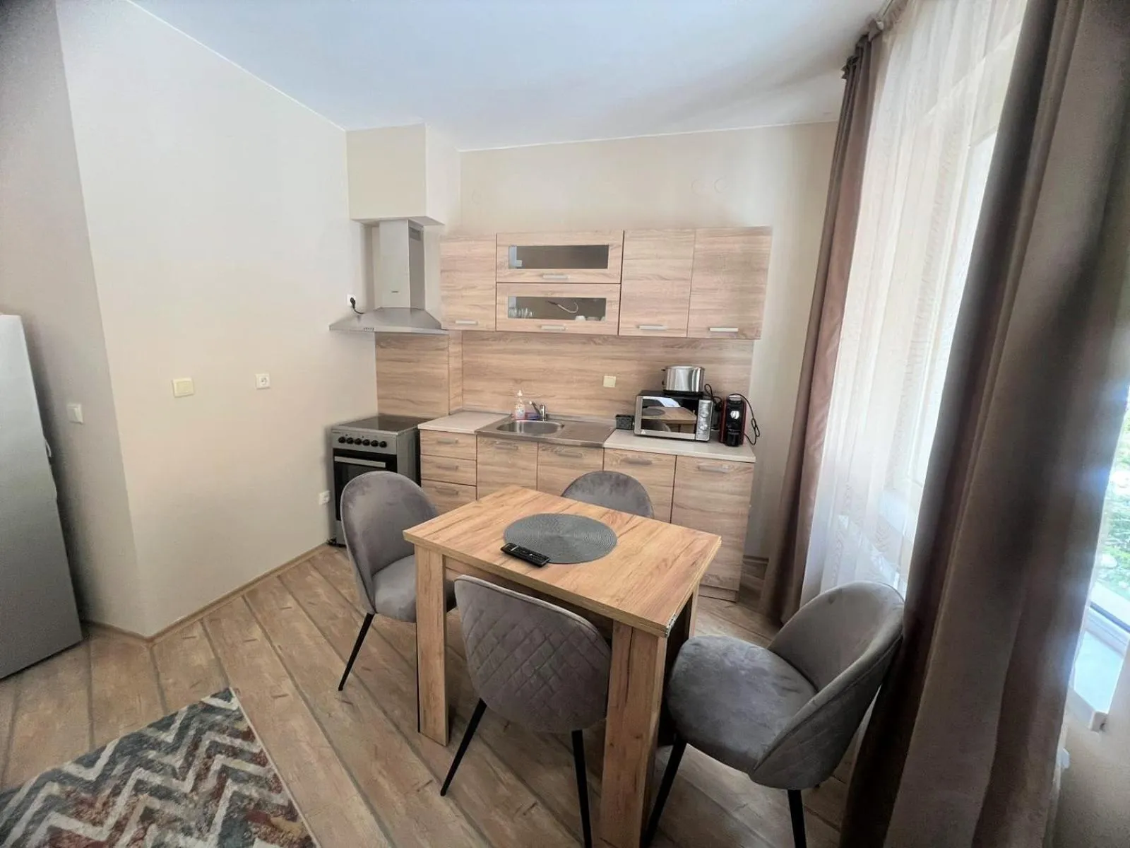 Kitchen or kitchenette in The Stream Resort Pamporovo