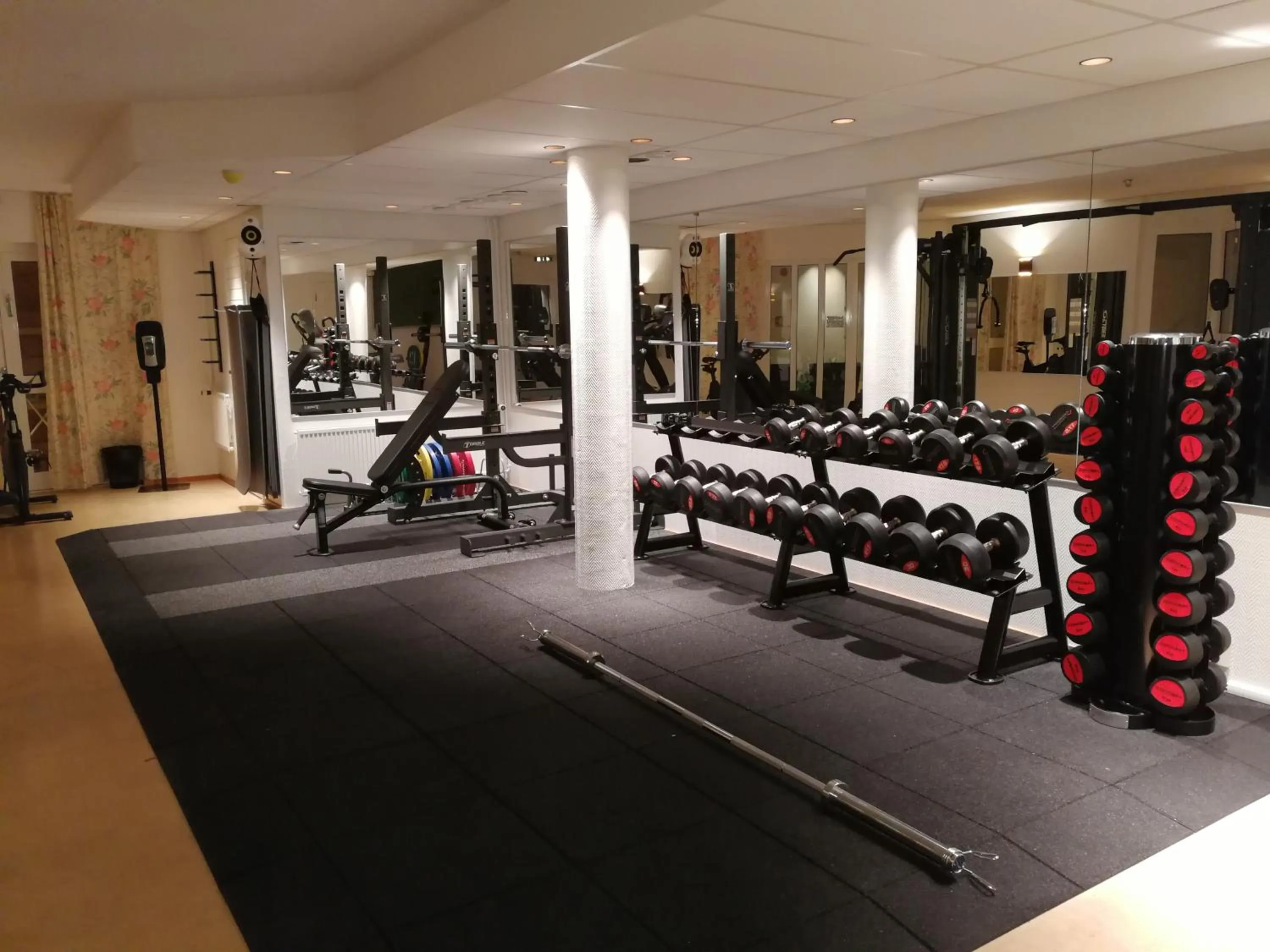 Fitness centre/facilities in Hotel Cikada