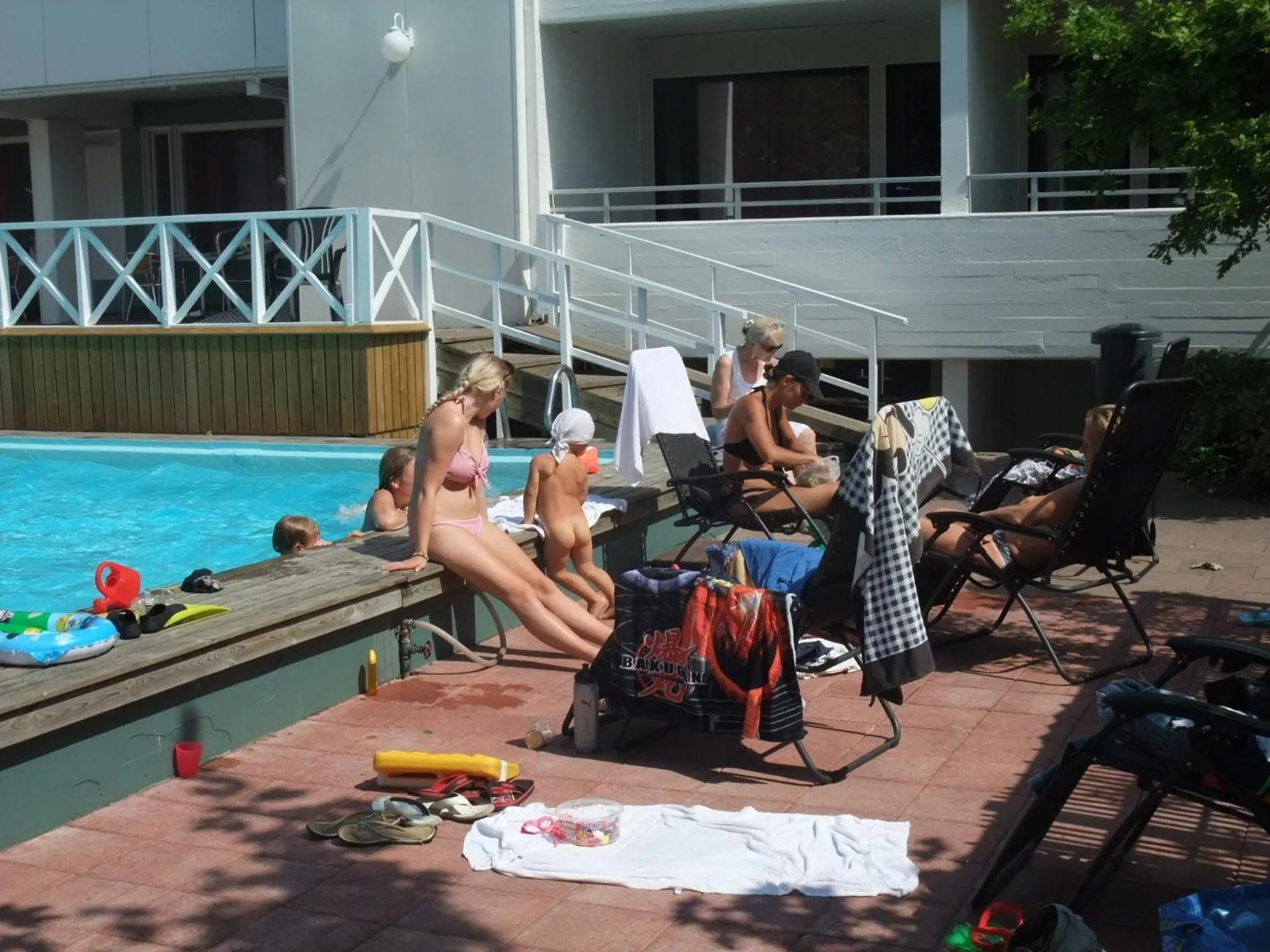 Balcony/Terrace in Hotel Cikada