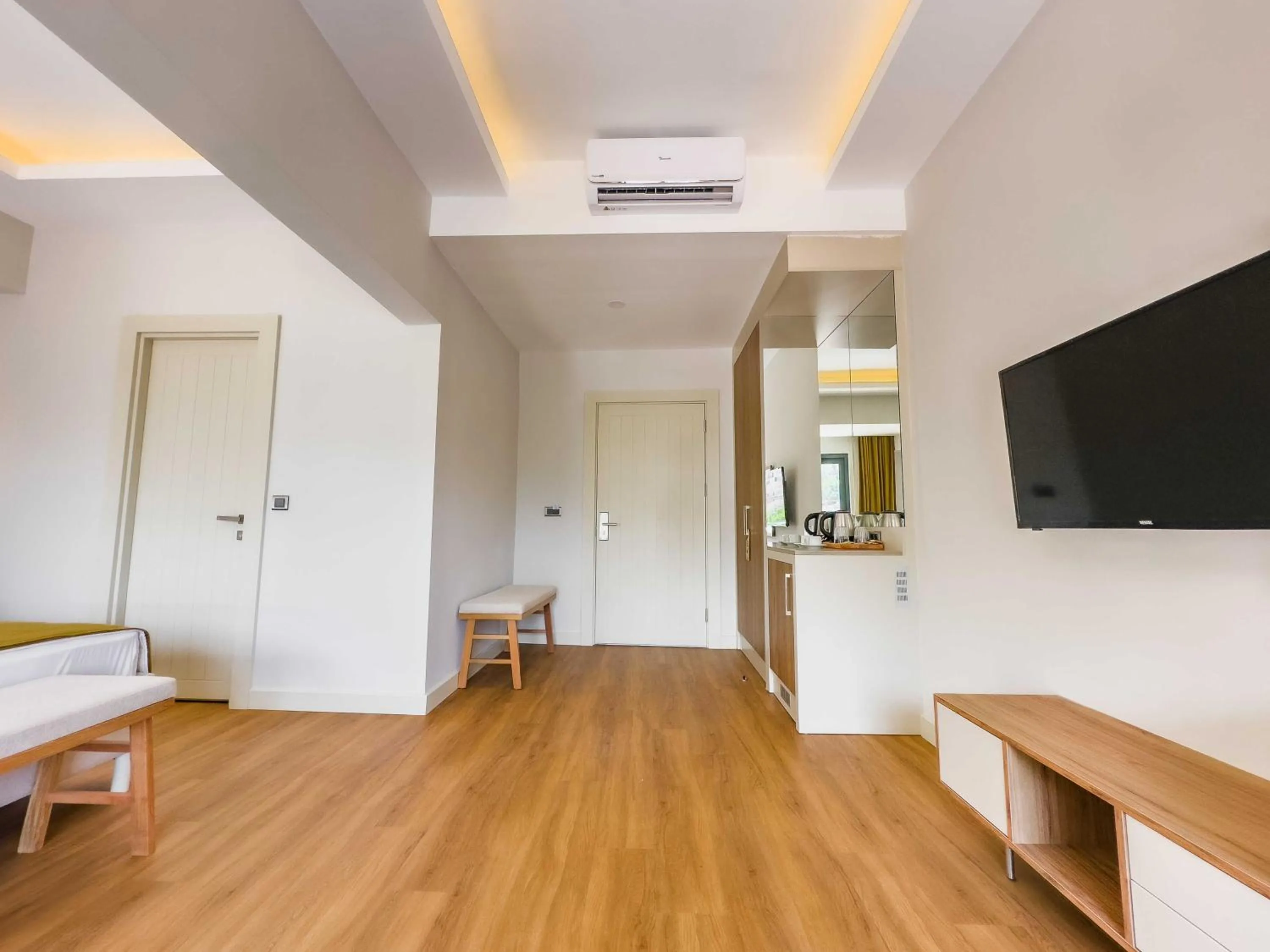 Bed in Dedeoğlu Port Hotel