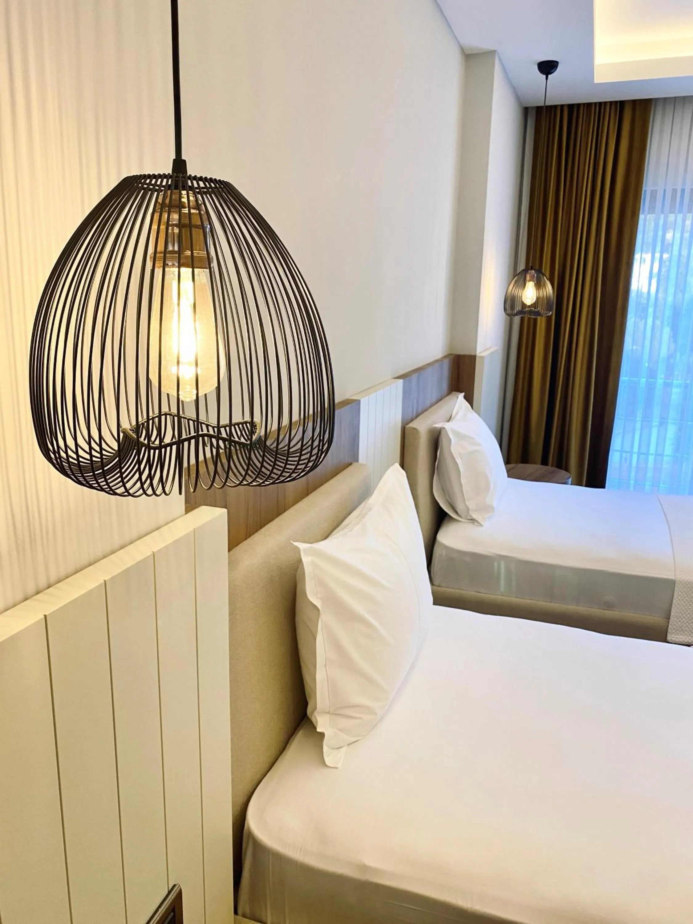 Bed in Dedeoğlu Port Hotel