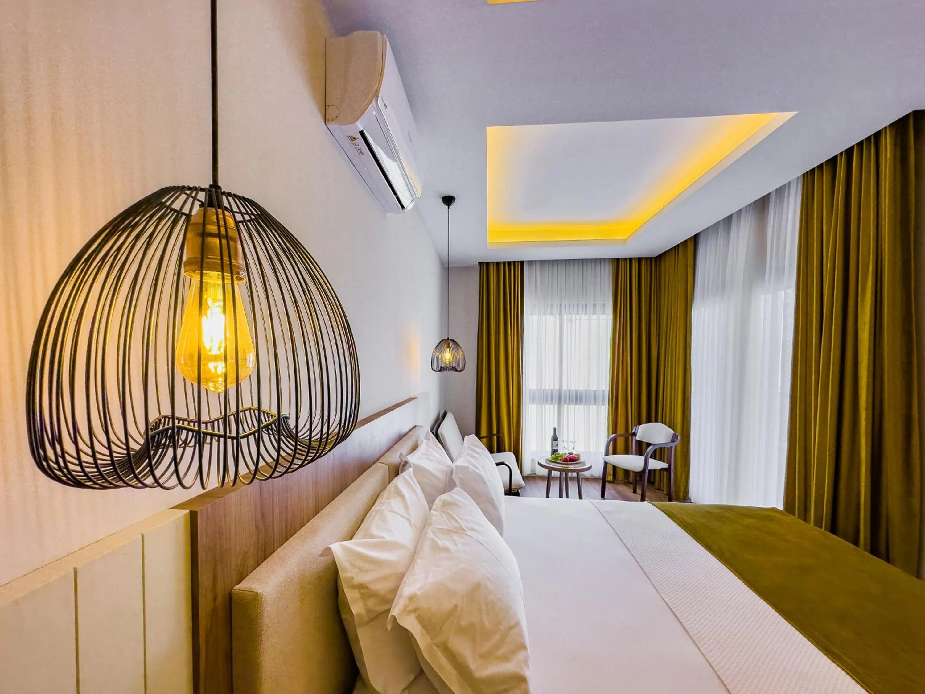 Bed in Dedeoğlu Port Hotel