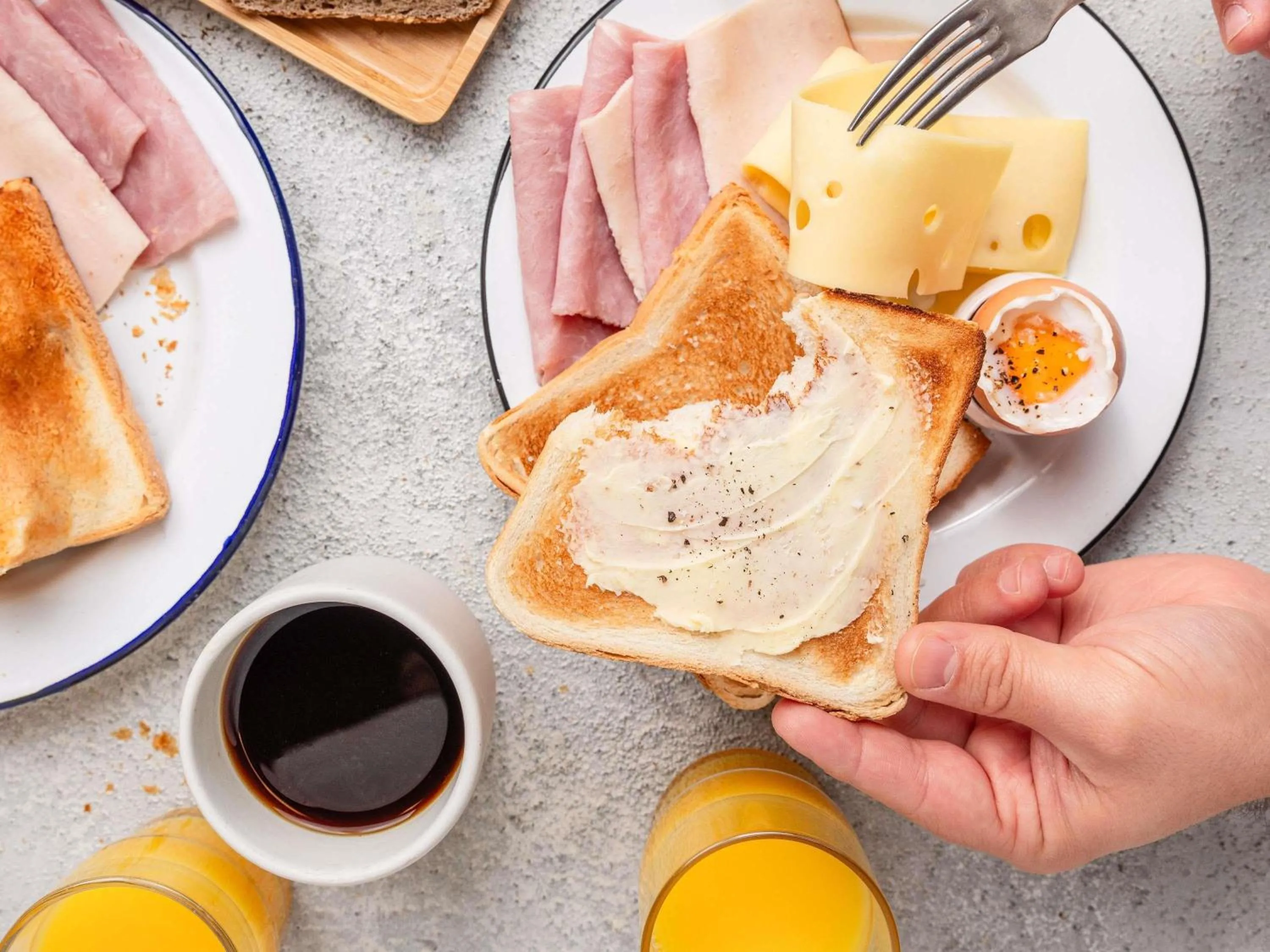 Breakfast in ibis budget Fontainebleau Avon