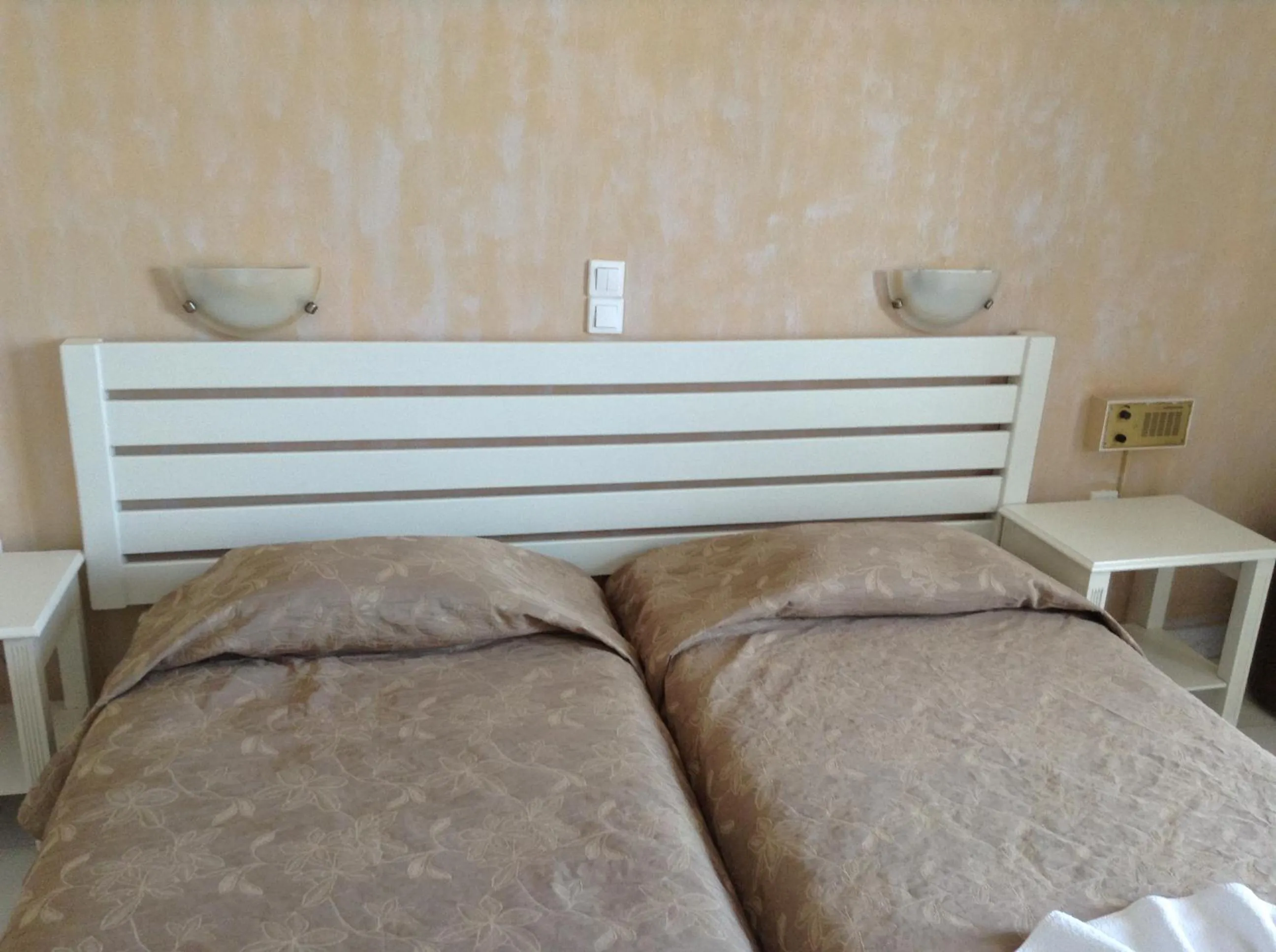 Bed in Pandrossos Hotel - Paros