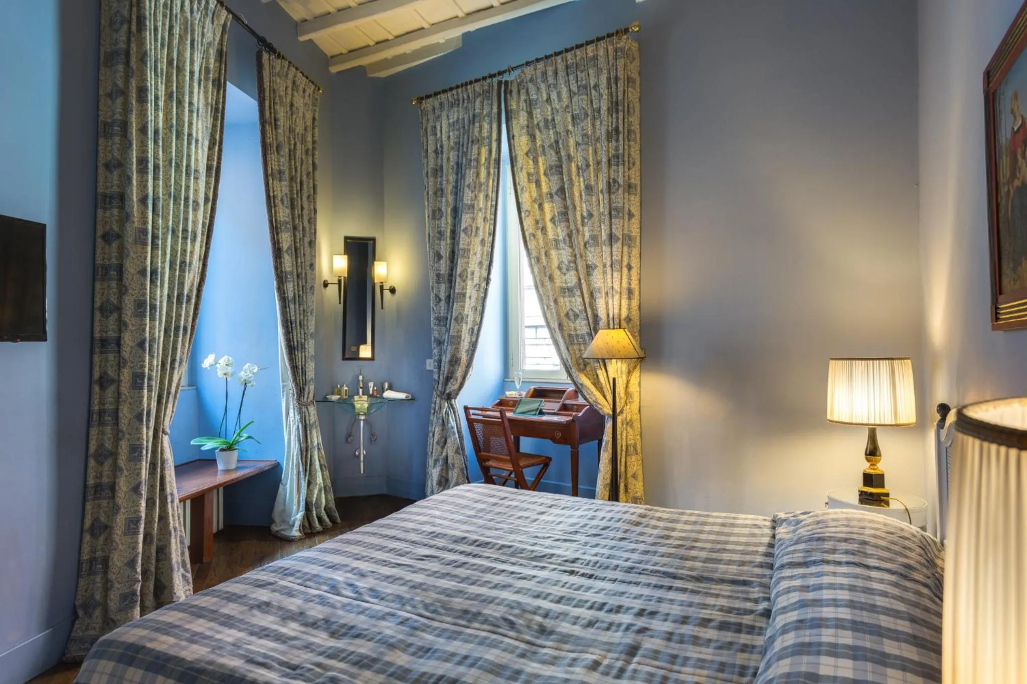 Bed in Casa Heberart Guest House Capo le Case