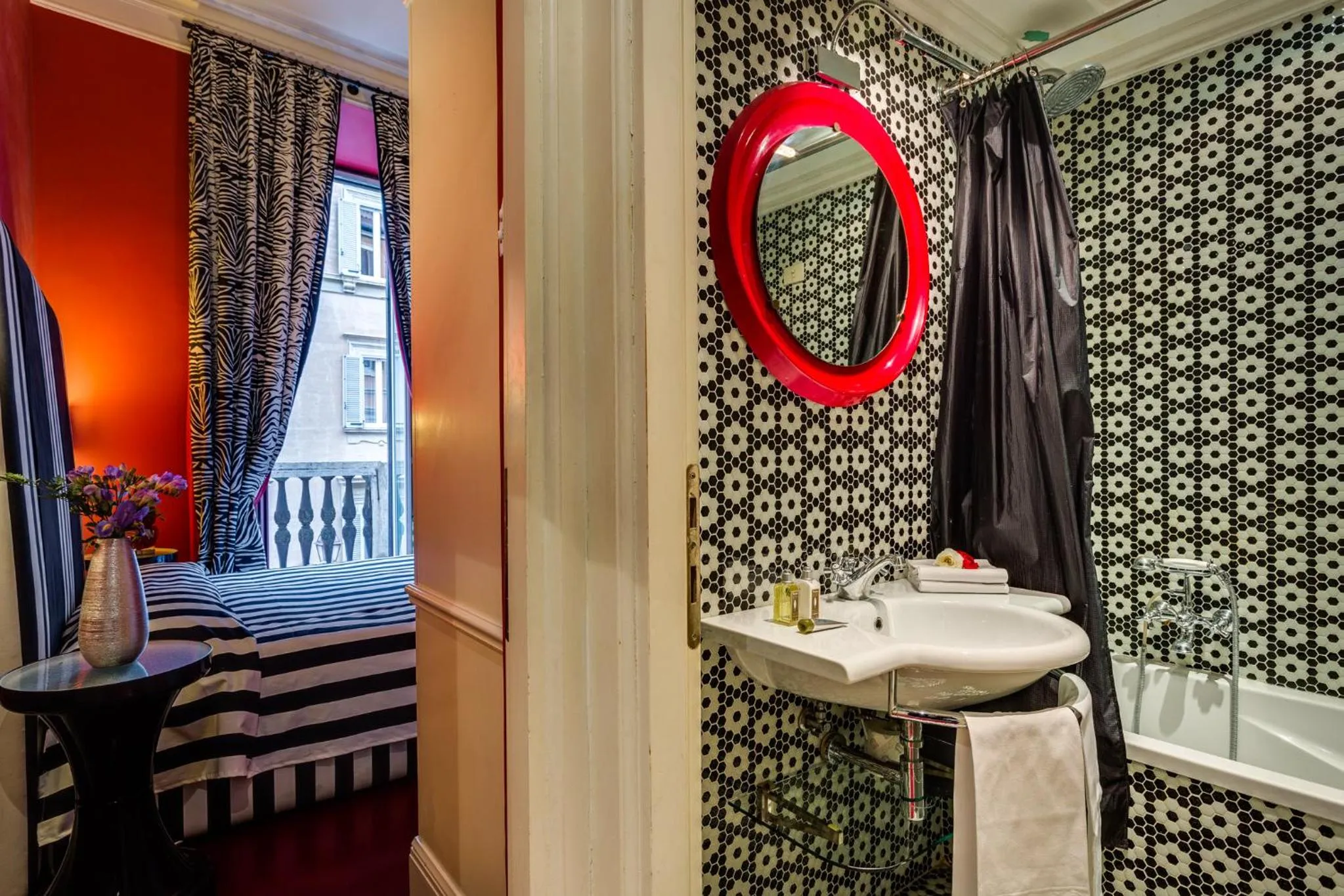 Toilet in Casa Heberart Guest House Sistina