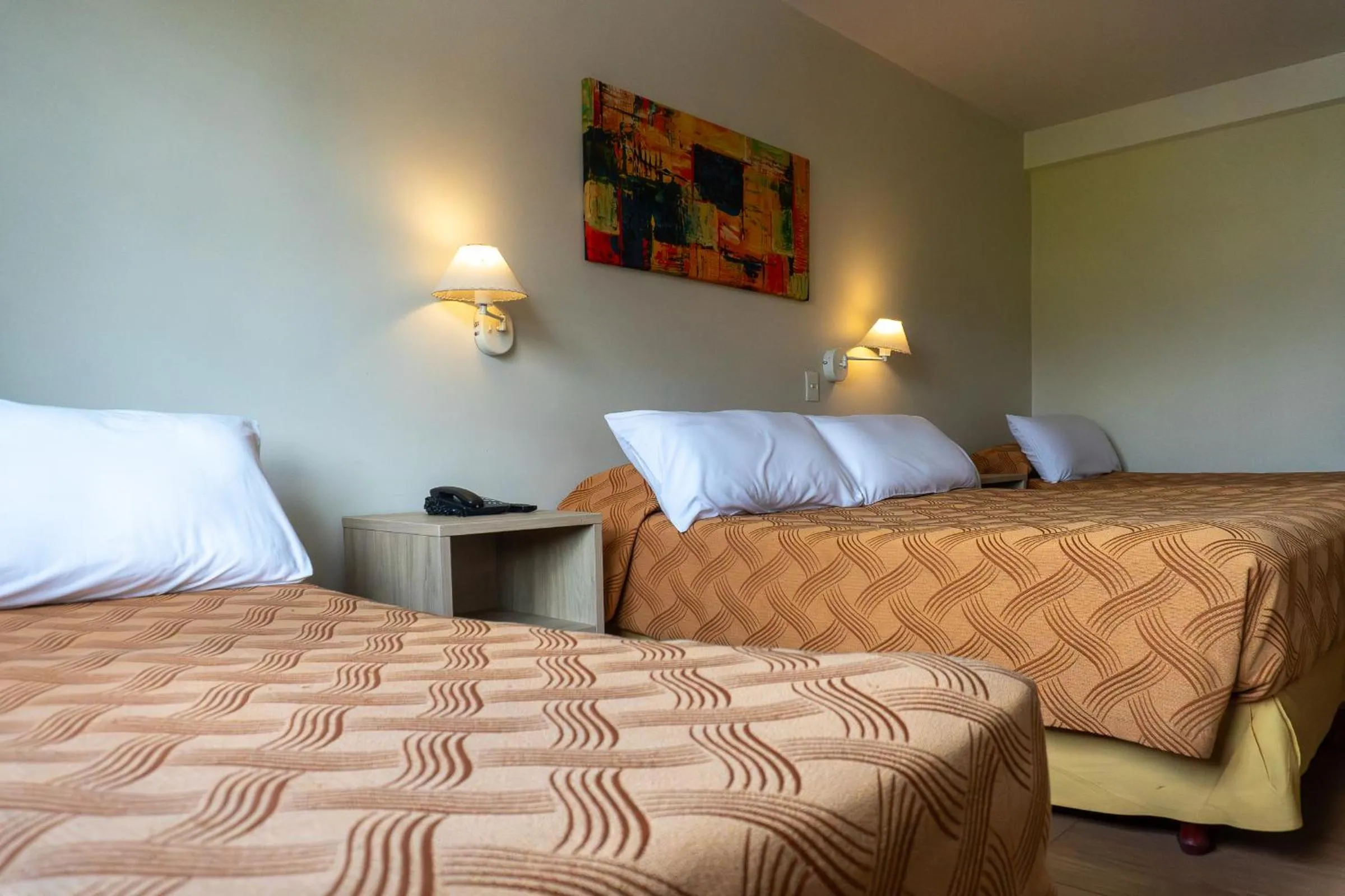 Bedroom, Bed in Patagonia Sur Hotel