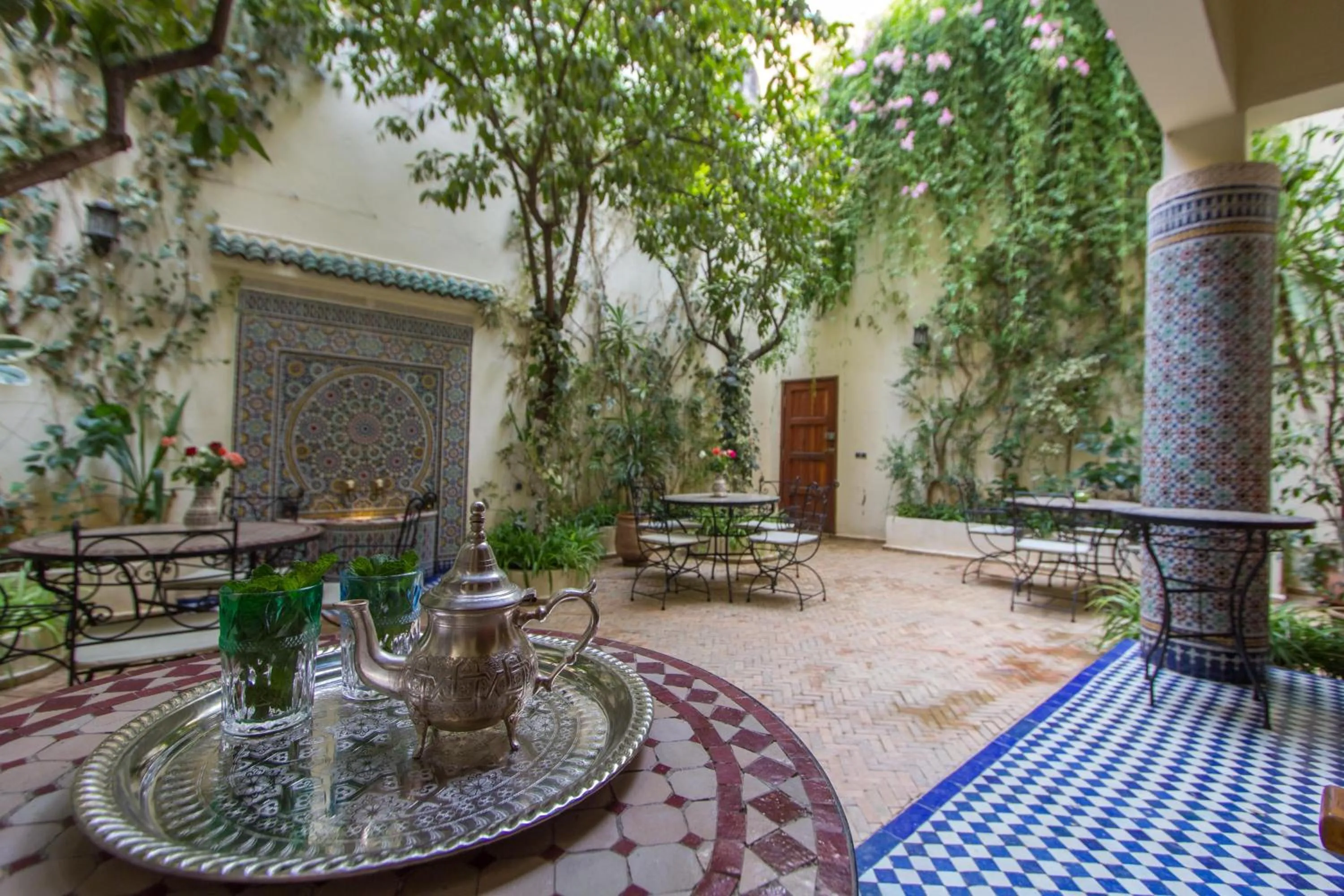 Patio in Riad Jardin Chrifa