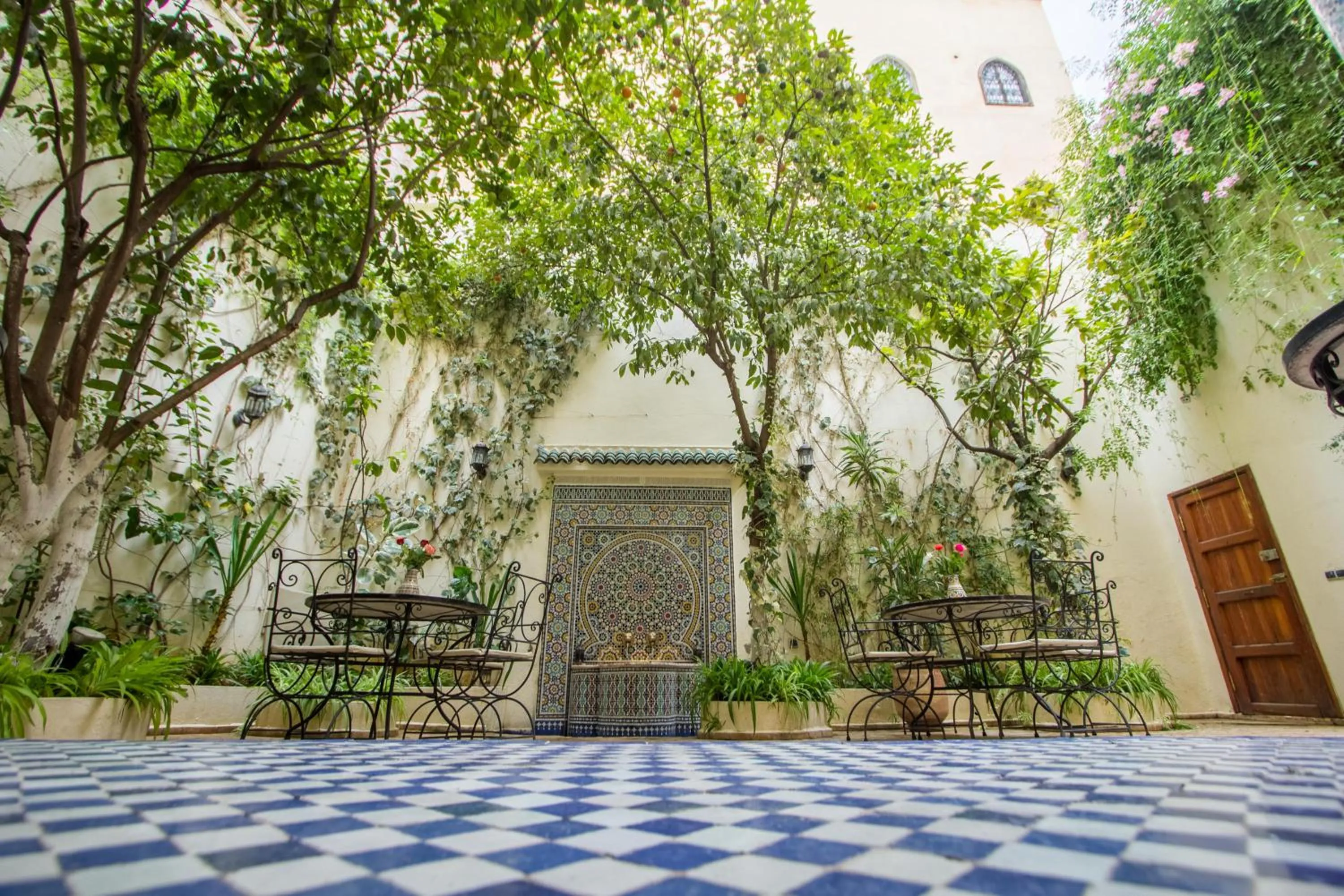 Patio in Riad Jardin Chrifa