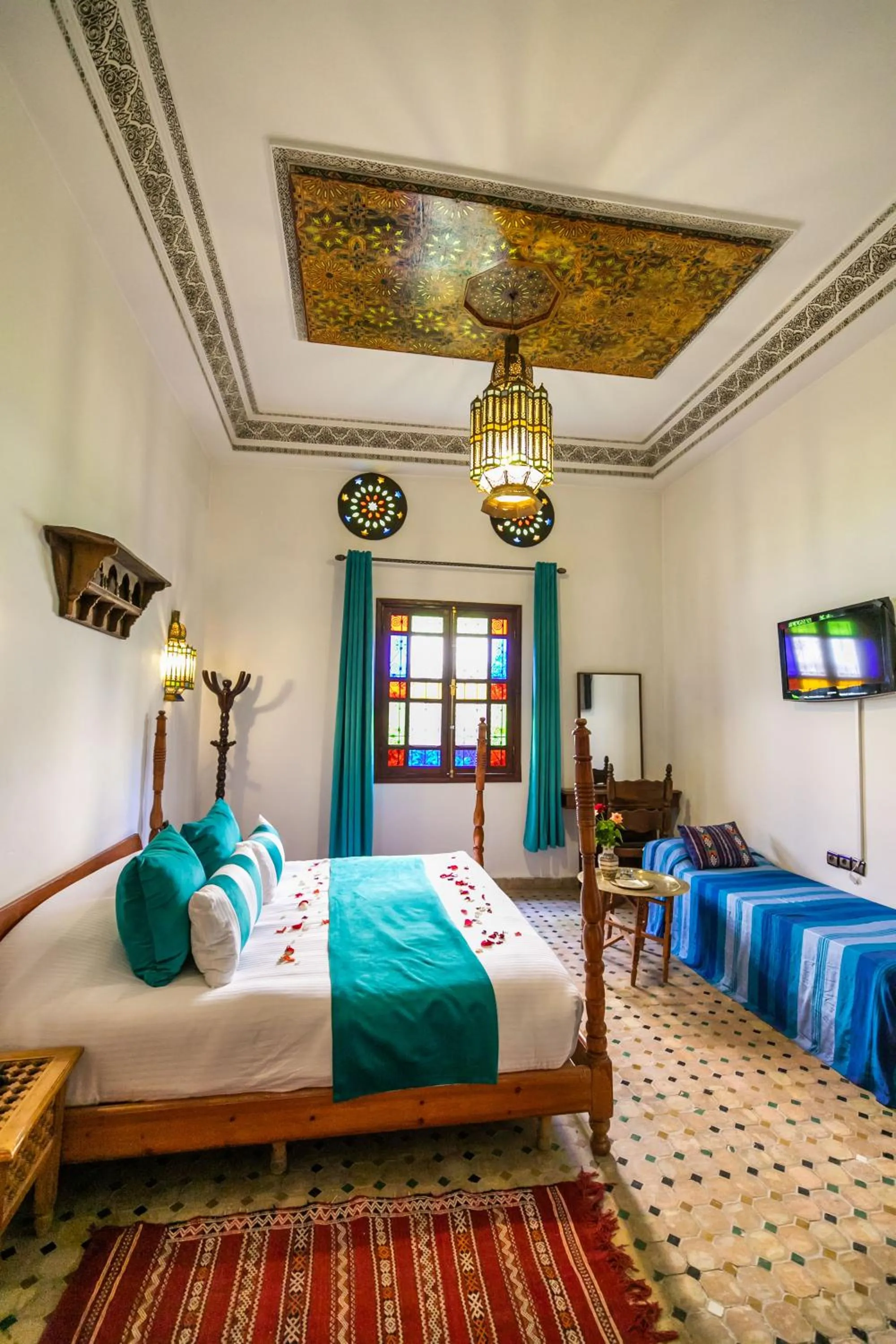 Garden, Bed in Riad Jardin Chrifa