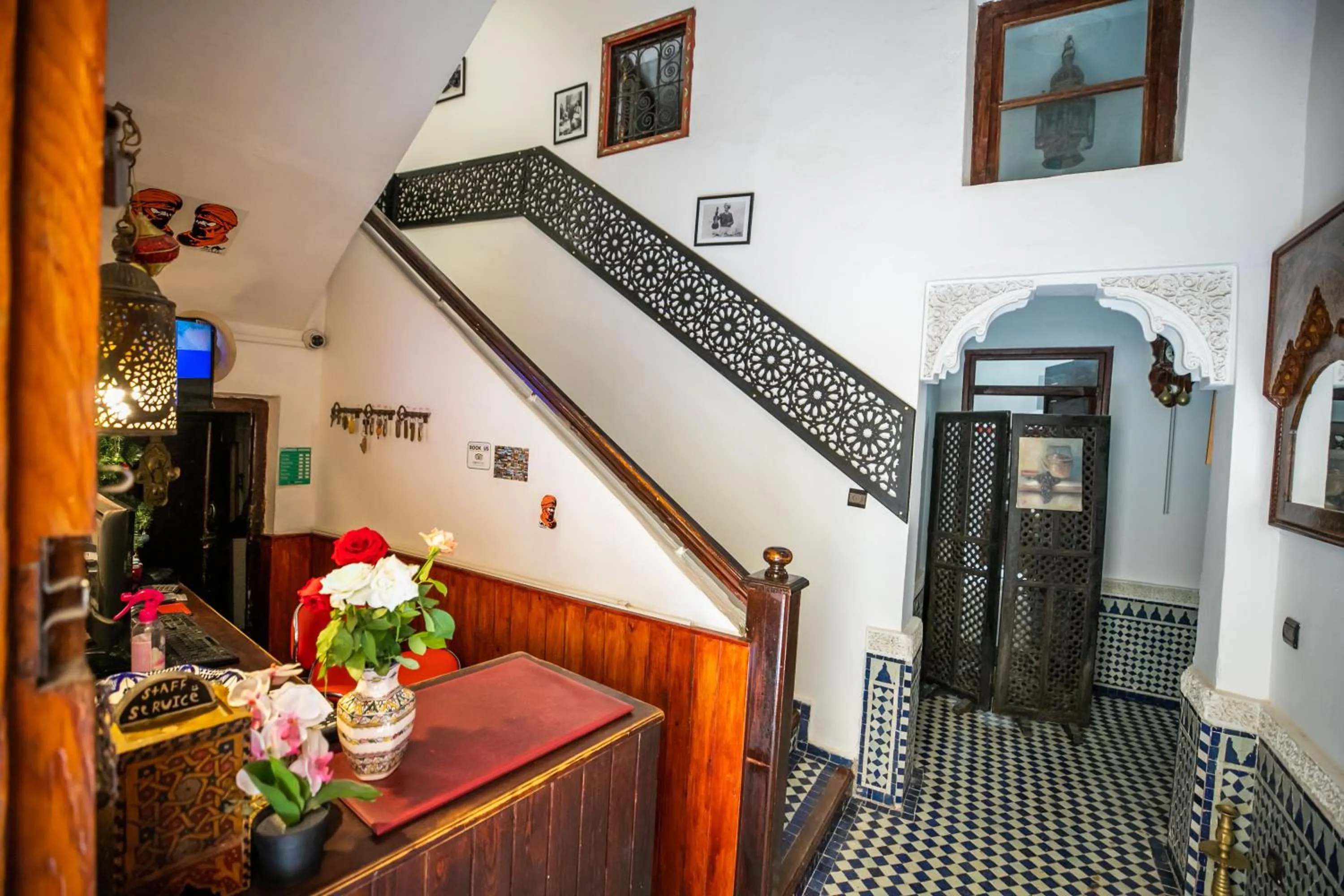 Lobby or reception in Riad Jardin Chrifa