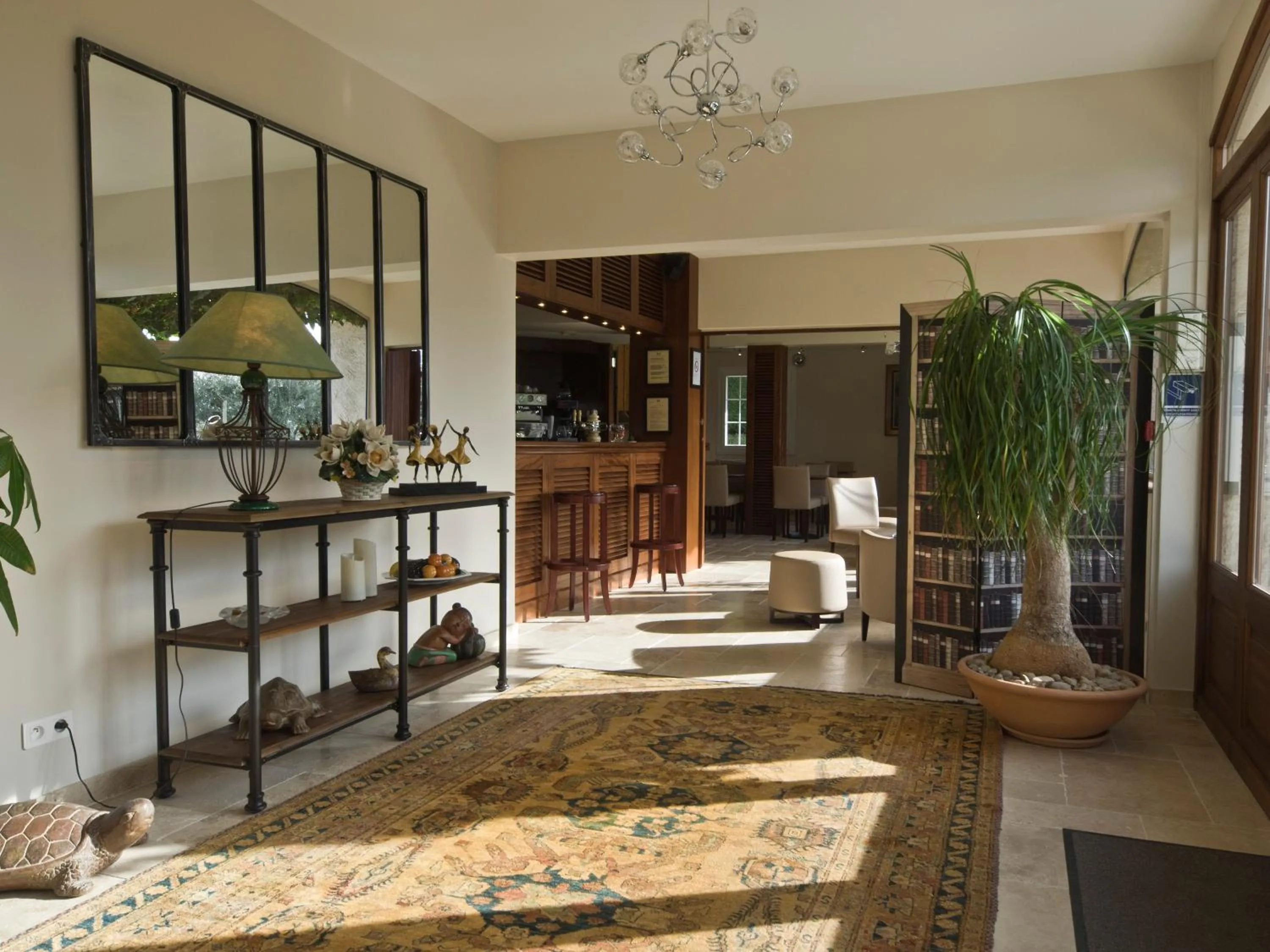Lobby or reception in Hotel Les Oliviers