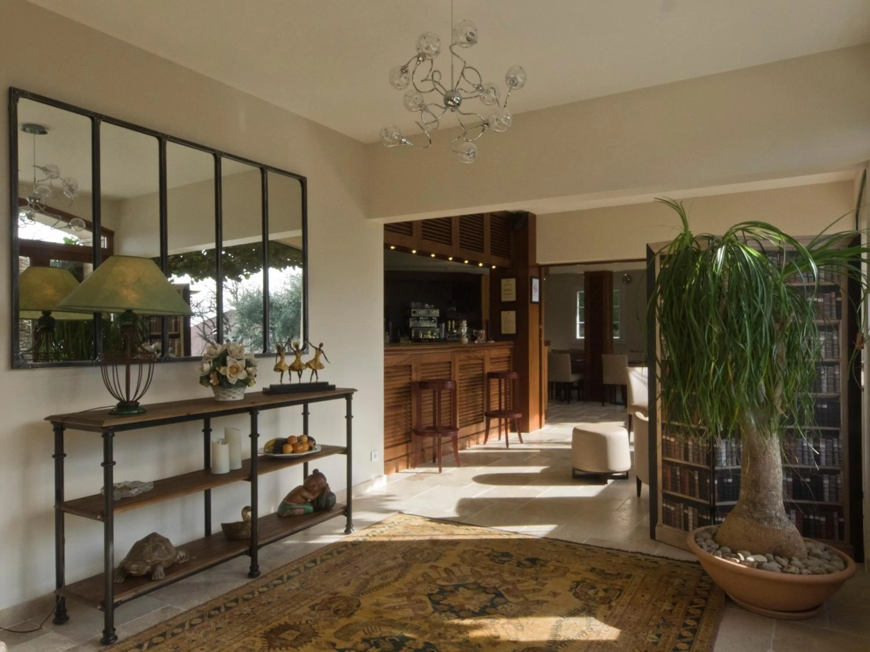 Lobby or reception in Hotel Les Oliviers