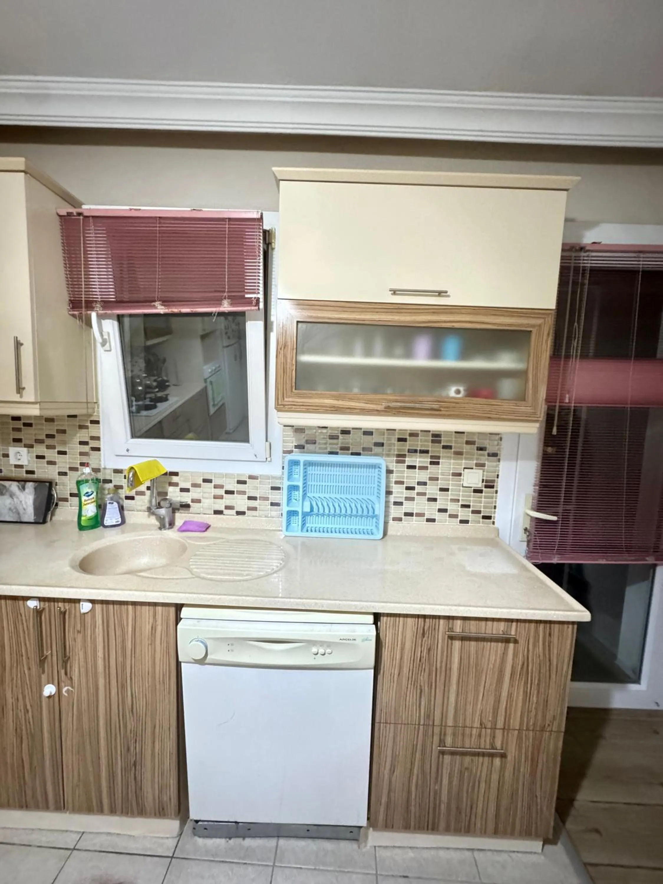 Kitchen or kitchenette in Villa Balım