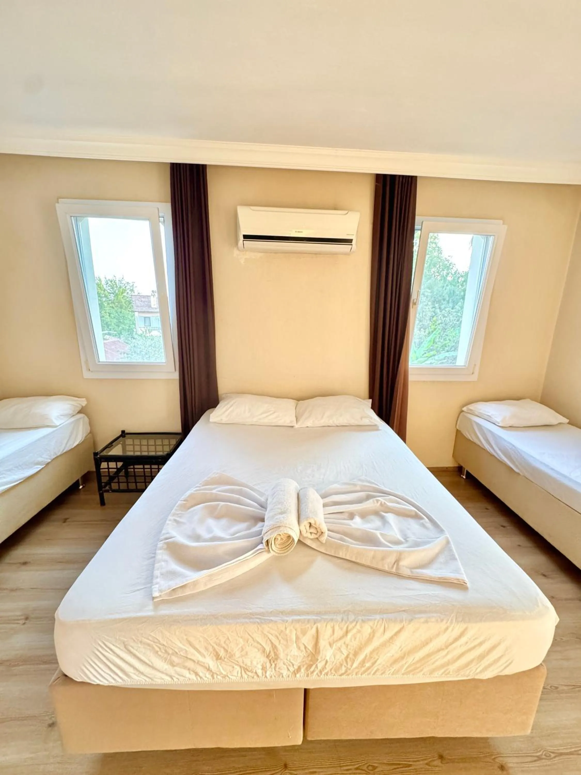 Bed in Villa Balım