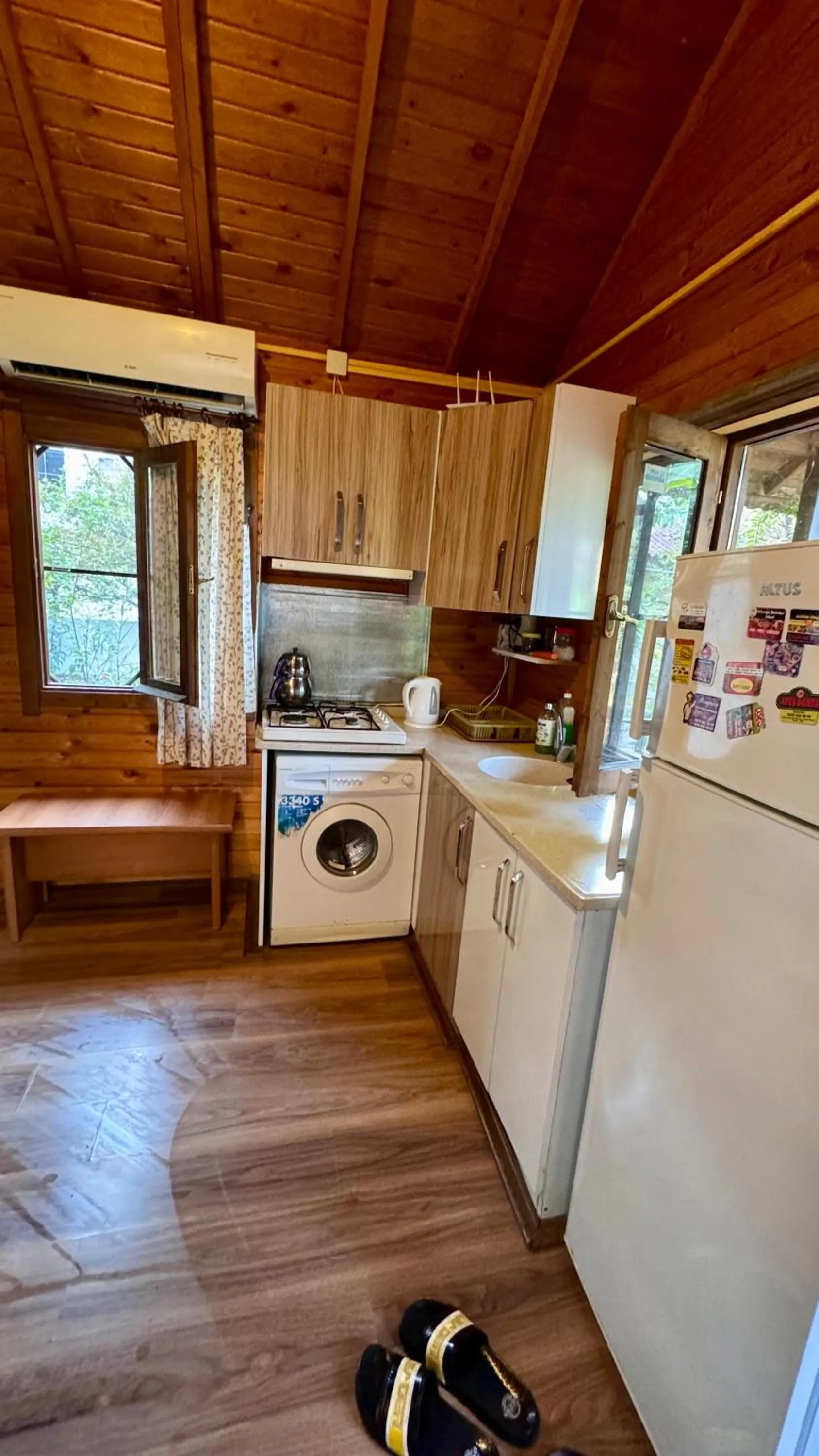Kitchen or kitchenette in Villa Balım
