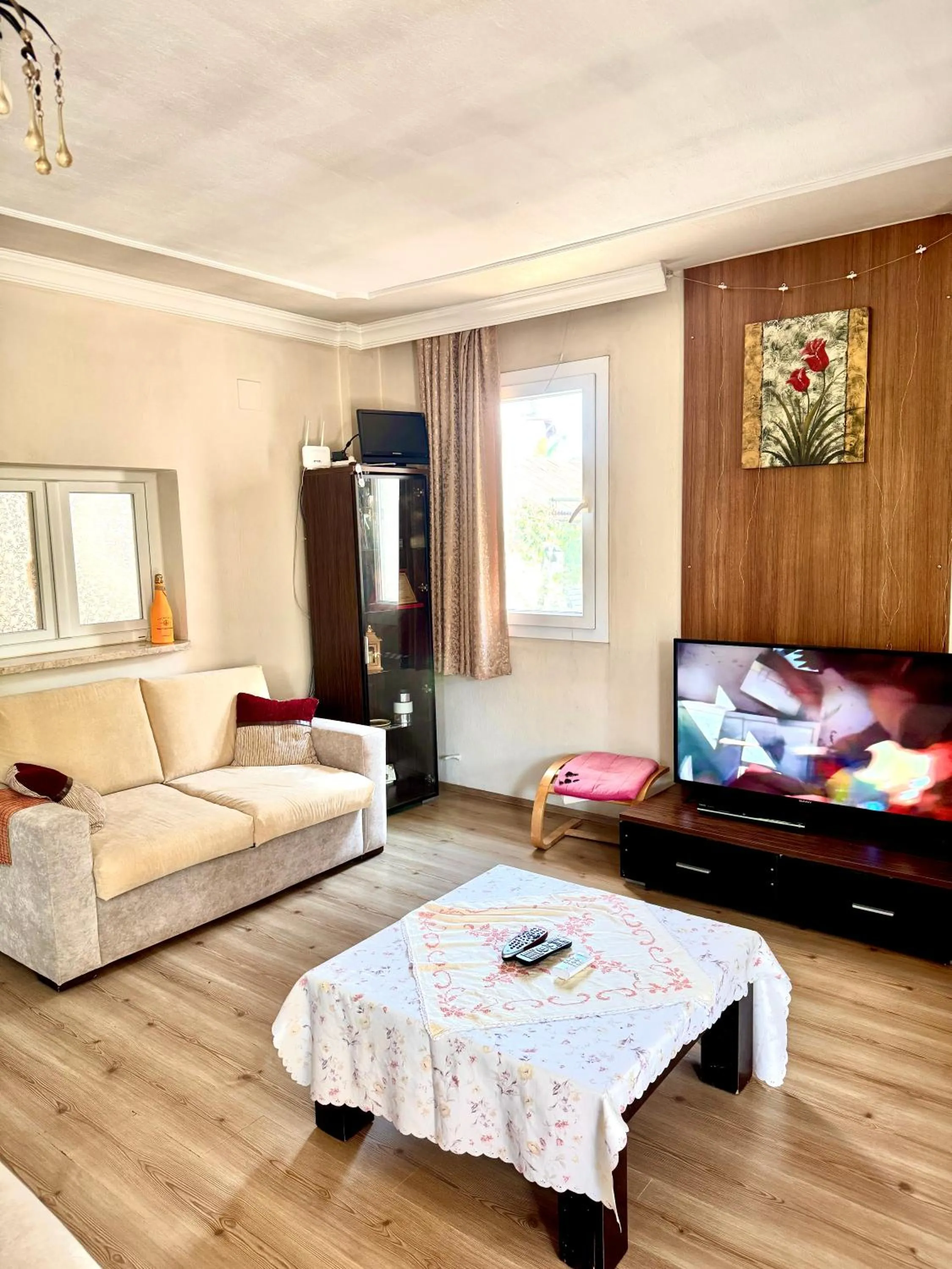 Communal lounge/ TV room in Villa Balım