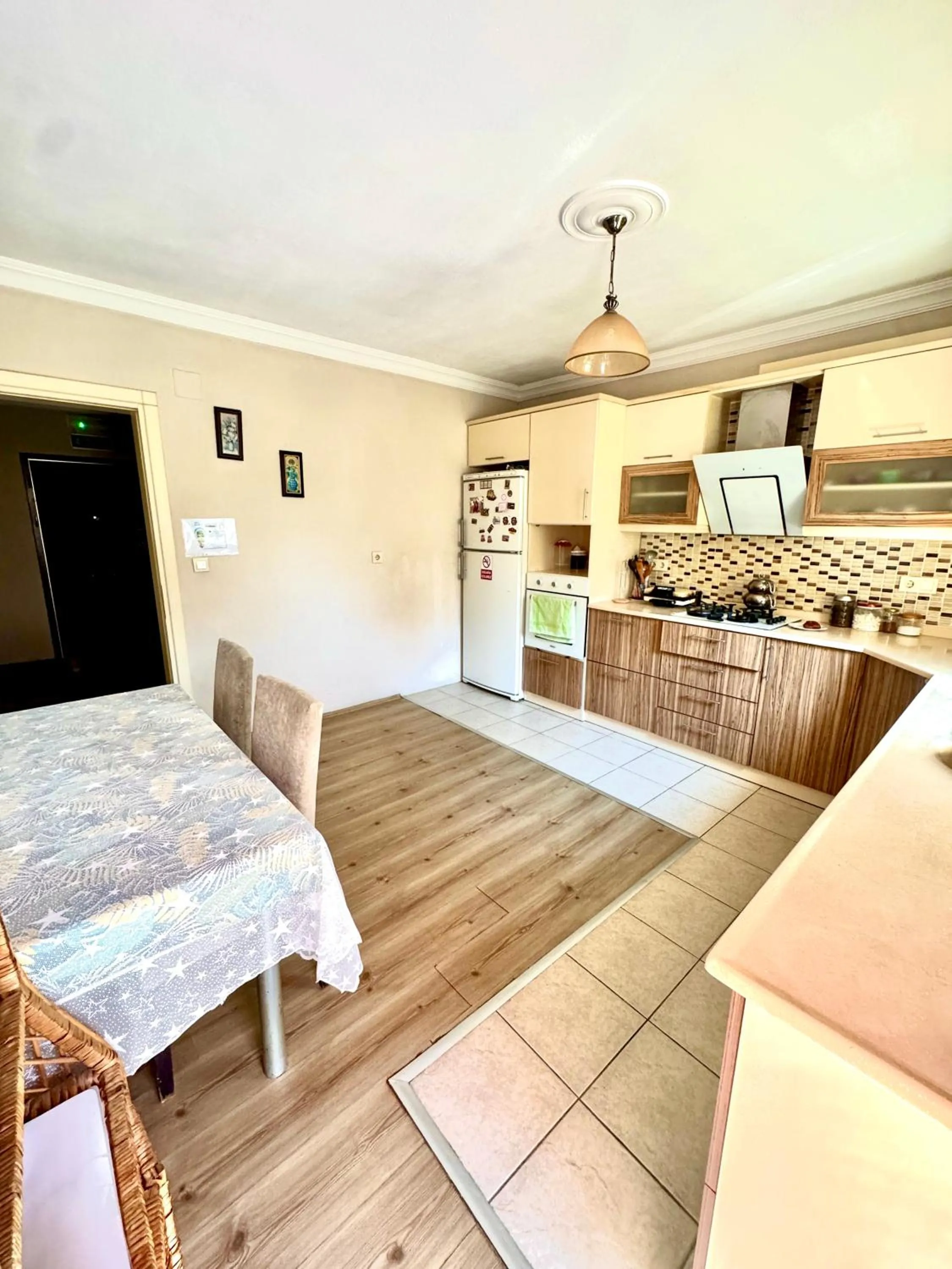 Kitchen or kitchenette in Villa Balım