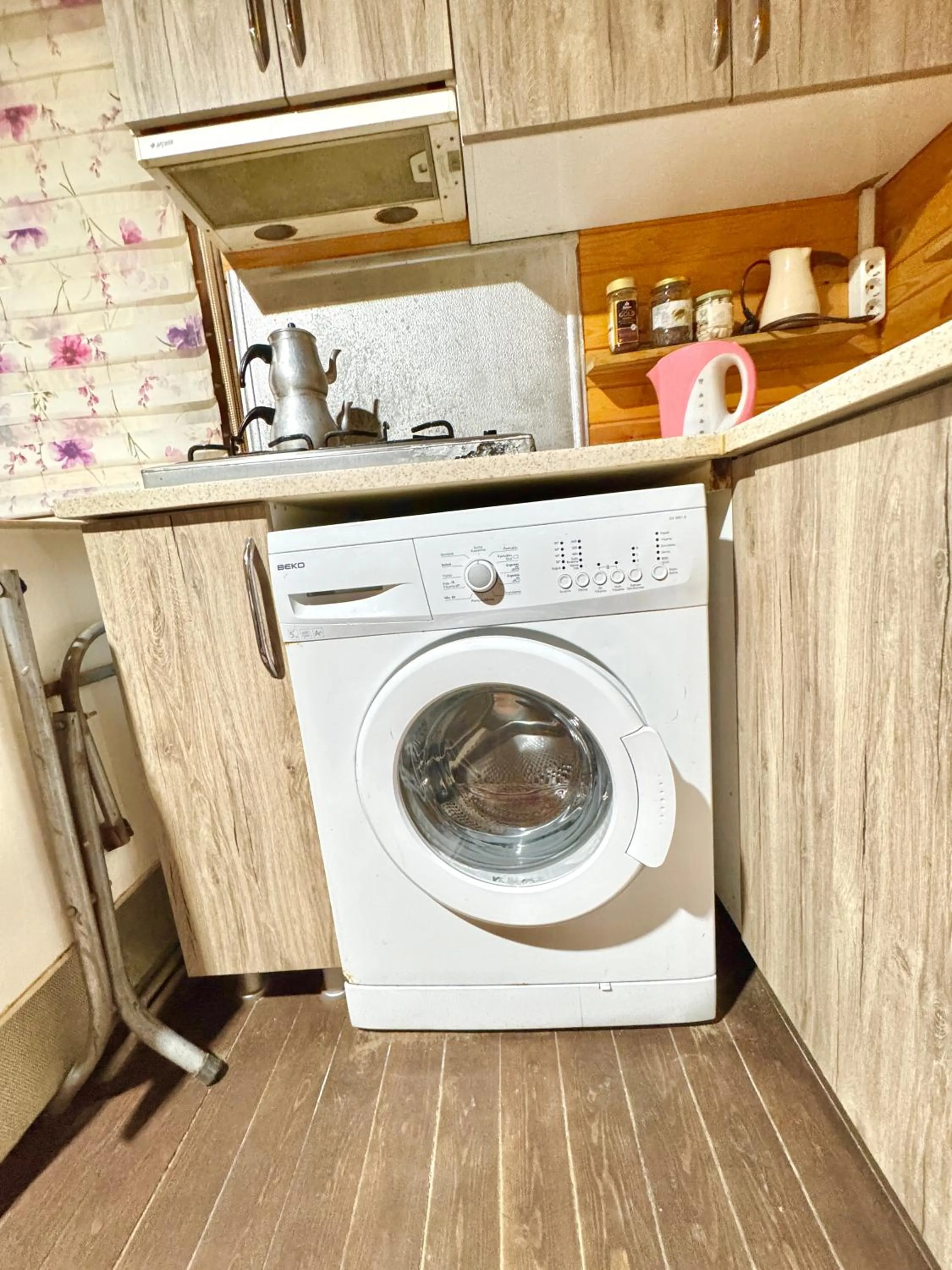 washing machine in Villa Balım