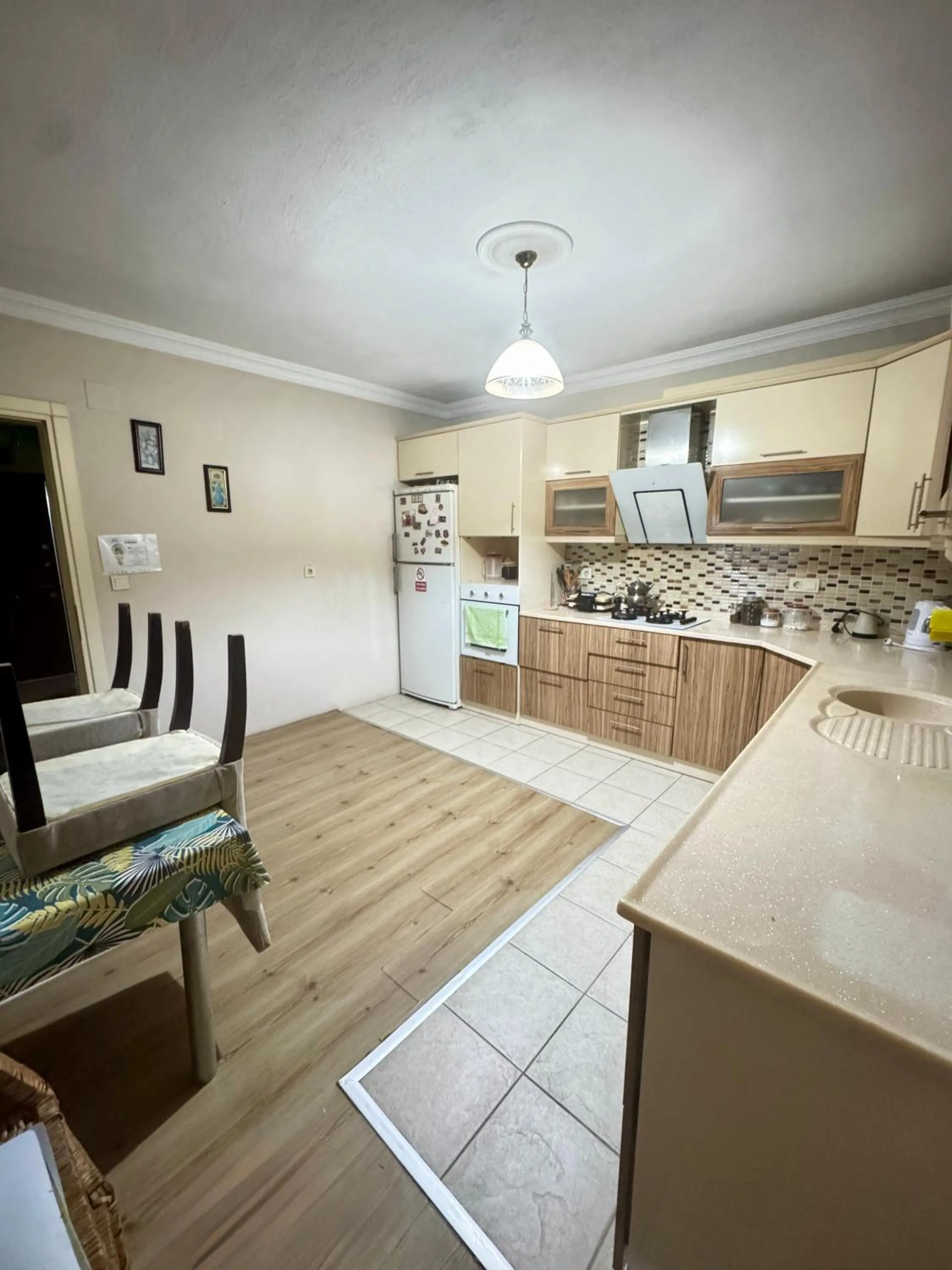 Kitchen or kitchenette in Villa Balım