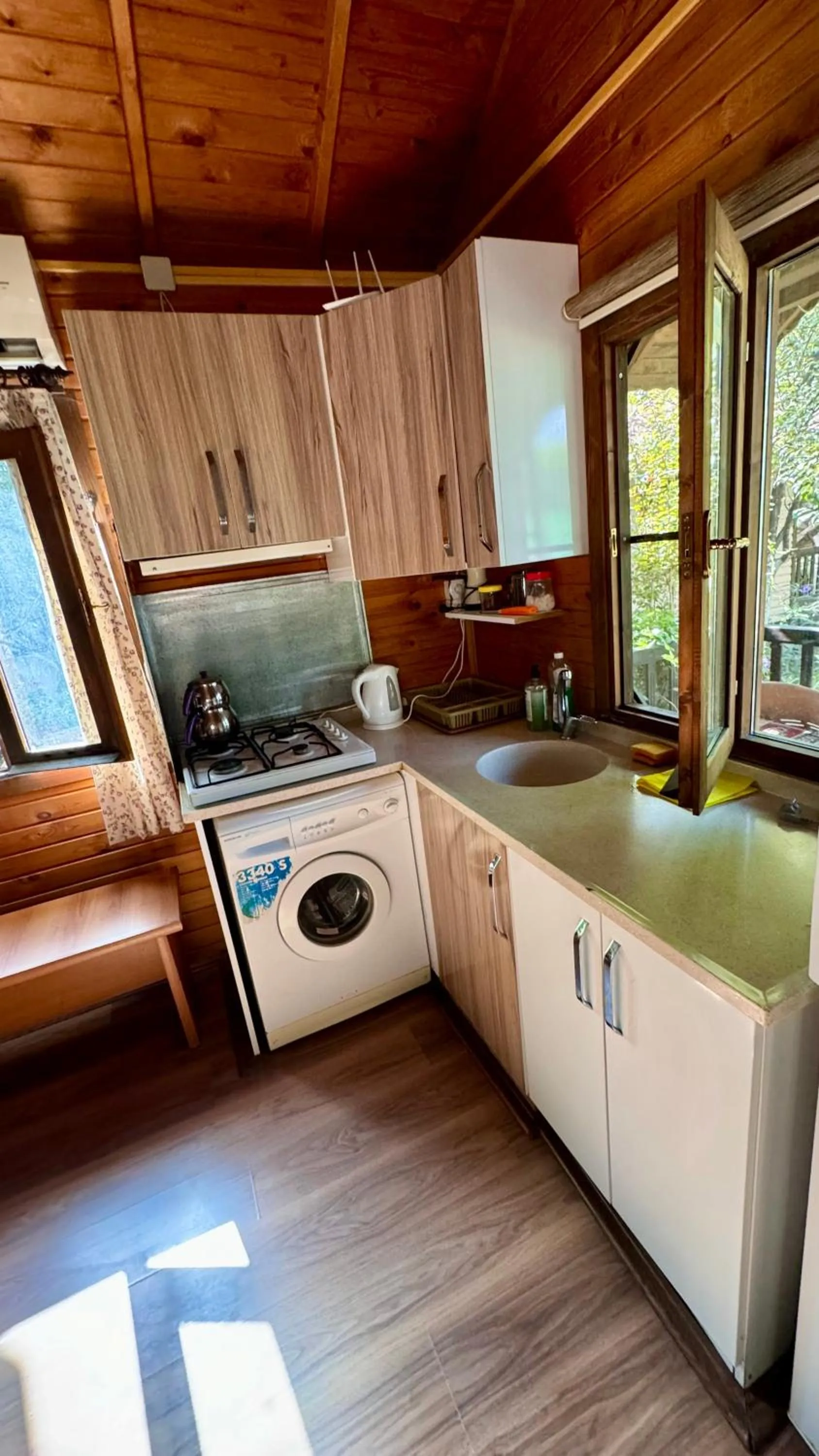 Kitchen or kitchenette in Villa Balım