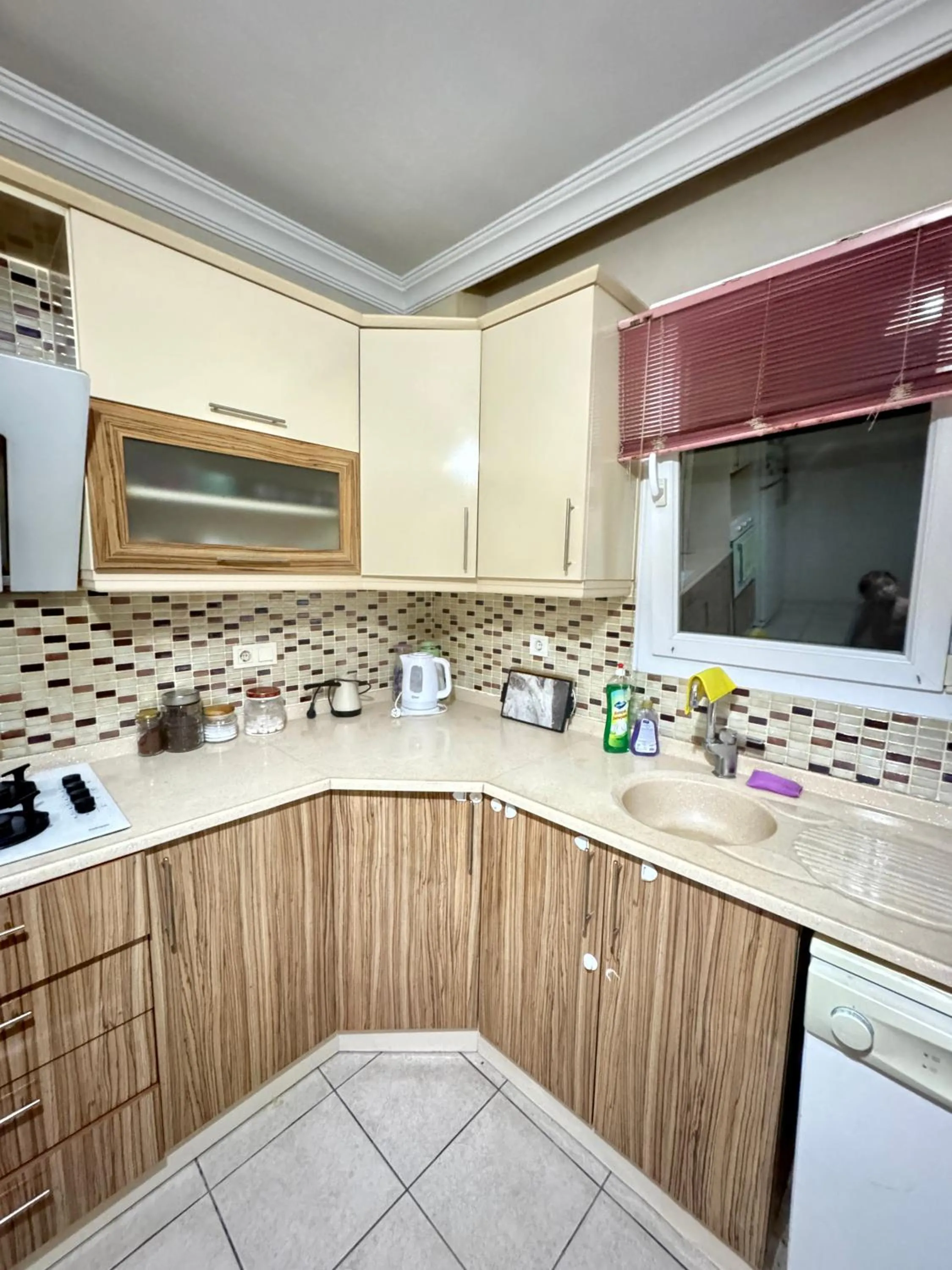 Kitchen or kitchenette in Villa Balım