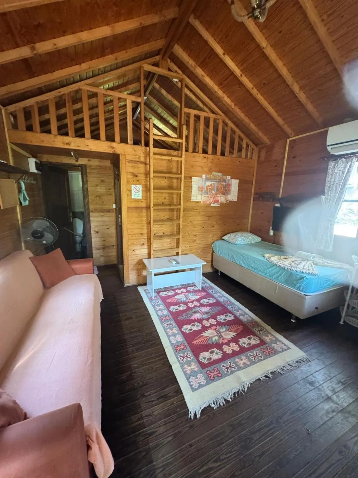 View (from property/room), Bed in Villa Balım