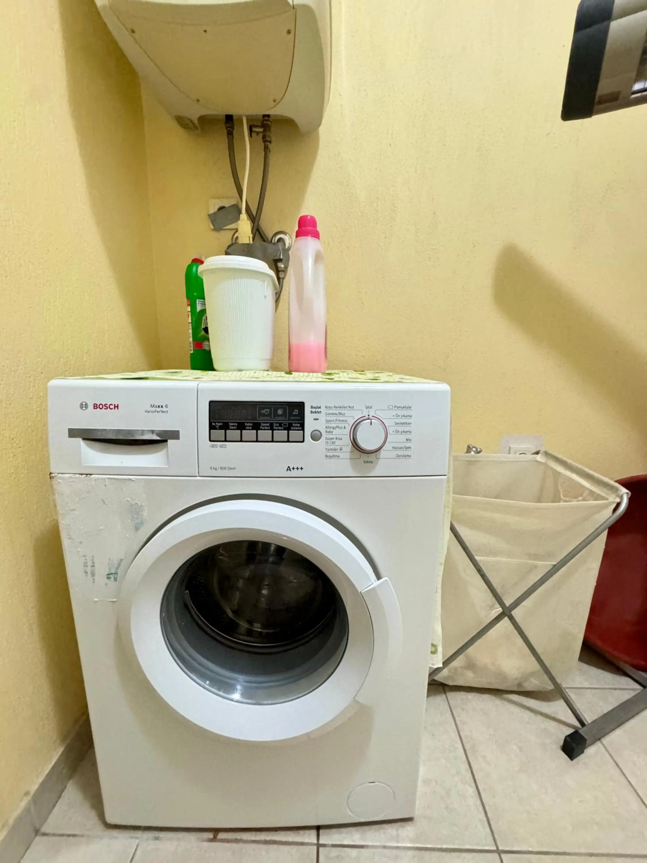 washing machine in Villa Balım