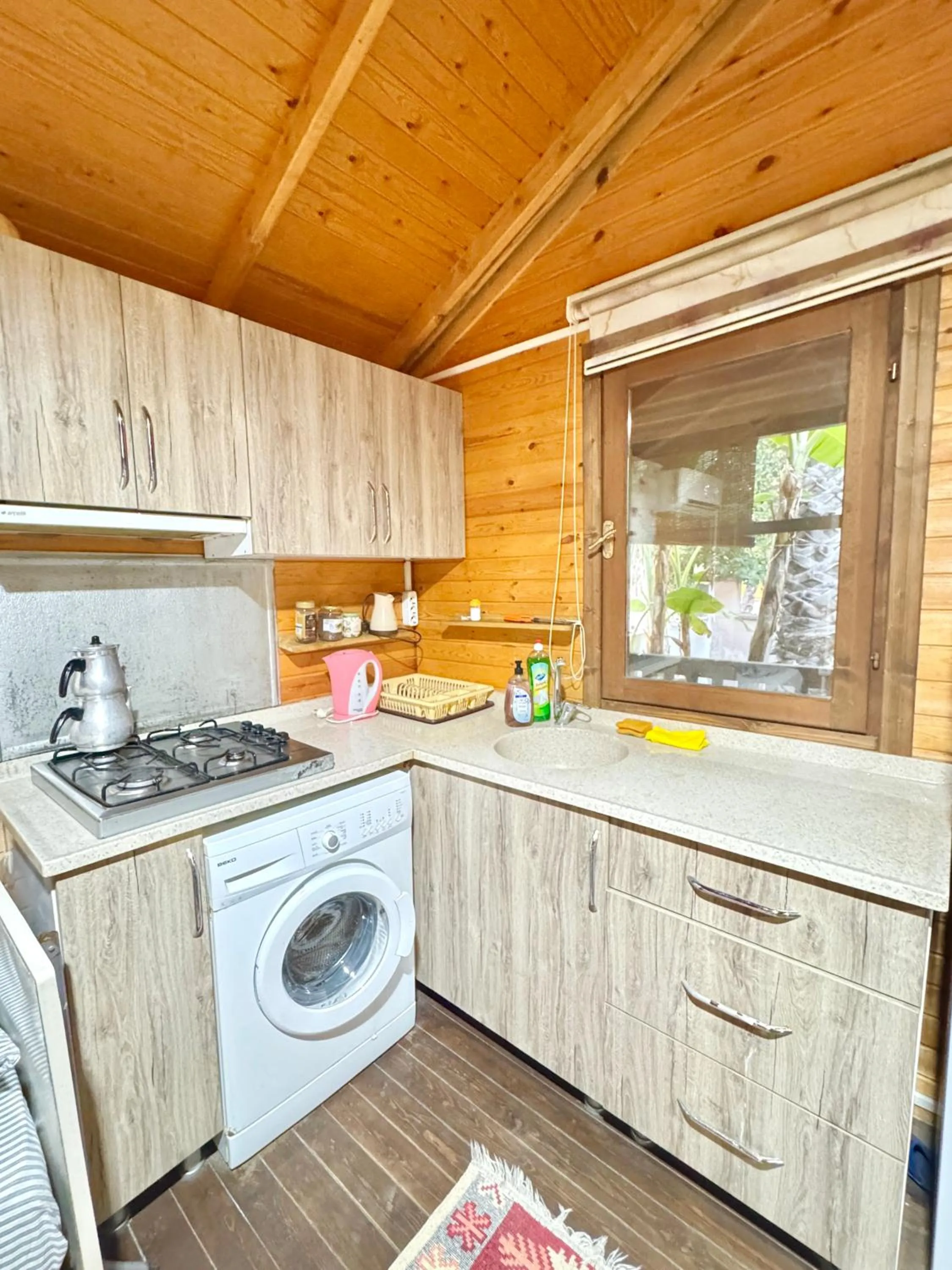 Kitchen or kitchenette in Villa Balım