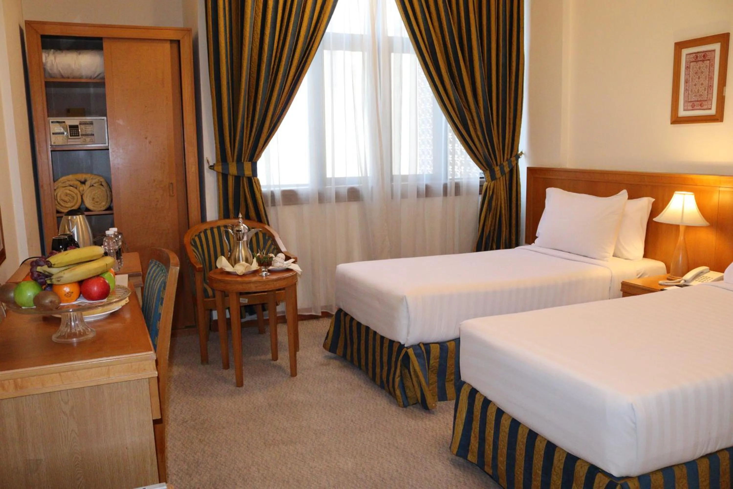 Bed in Elaf Ajyad Hotel Makkah