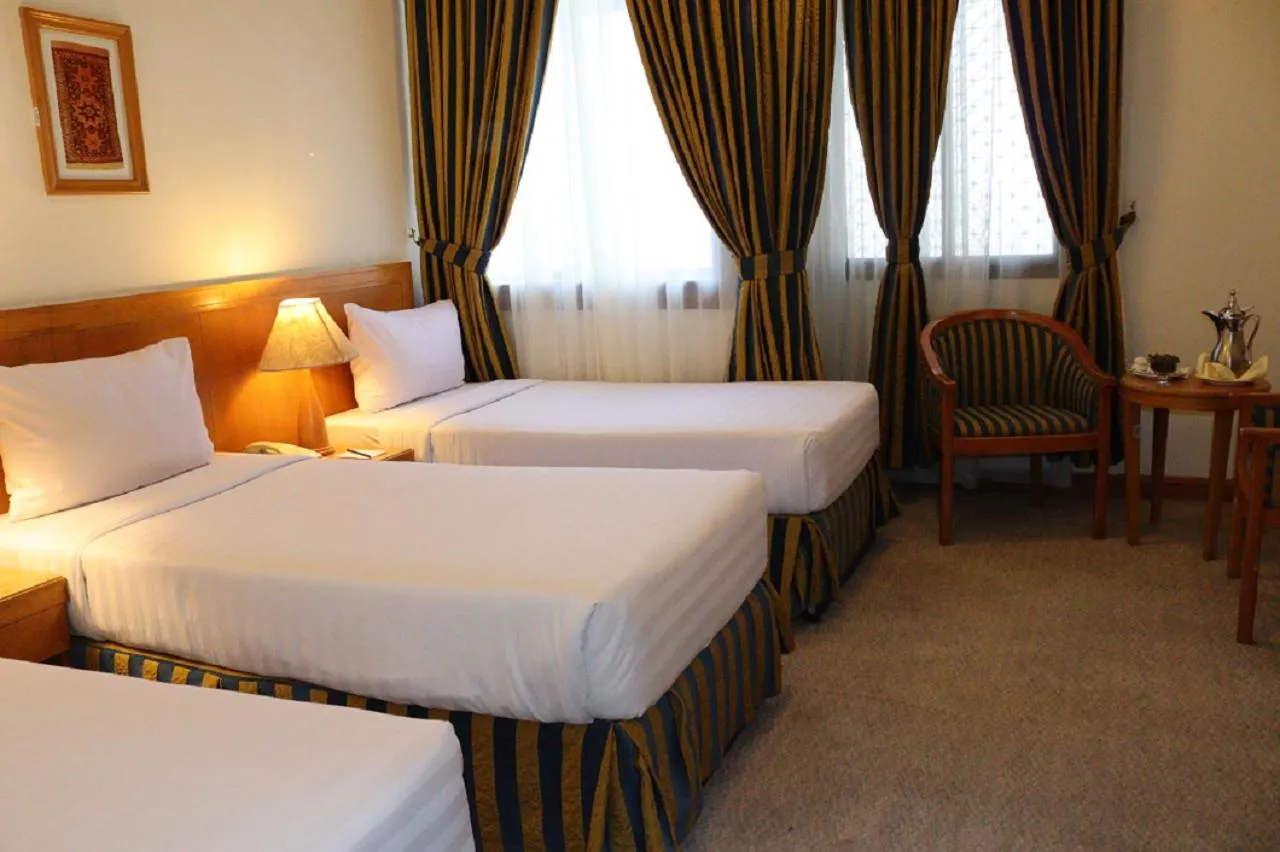 Bed in Elaf Ajyad Hotel Makkah