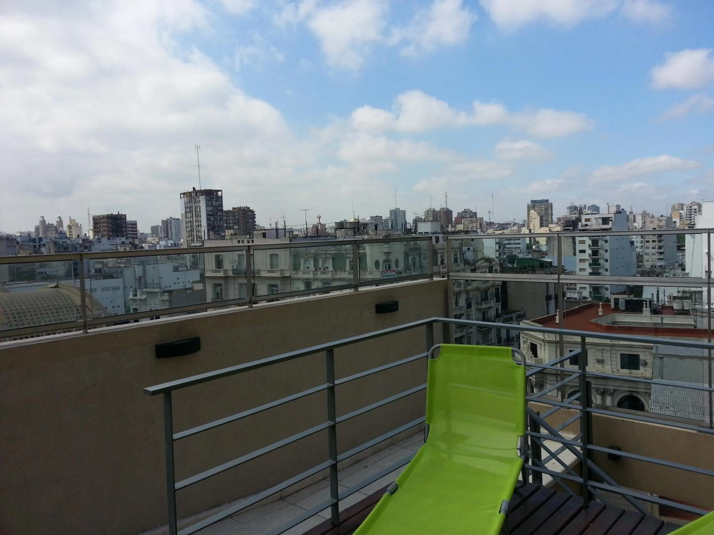 Balcony/Terrace in Hotel Nontue Abasto Buenos Aires