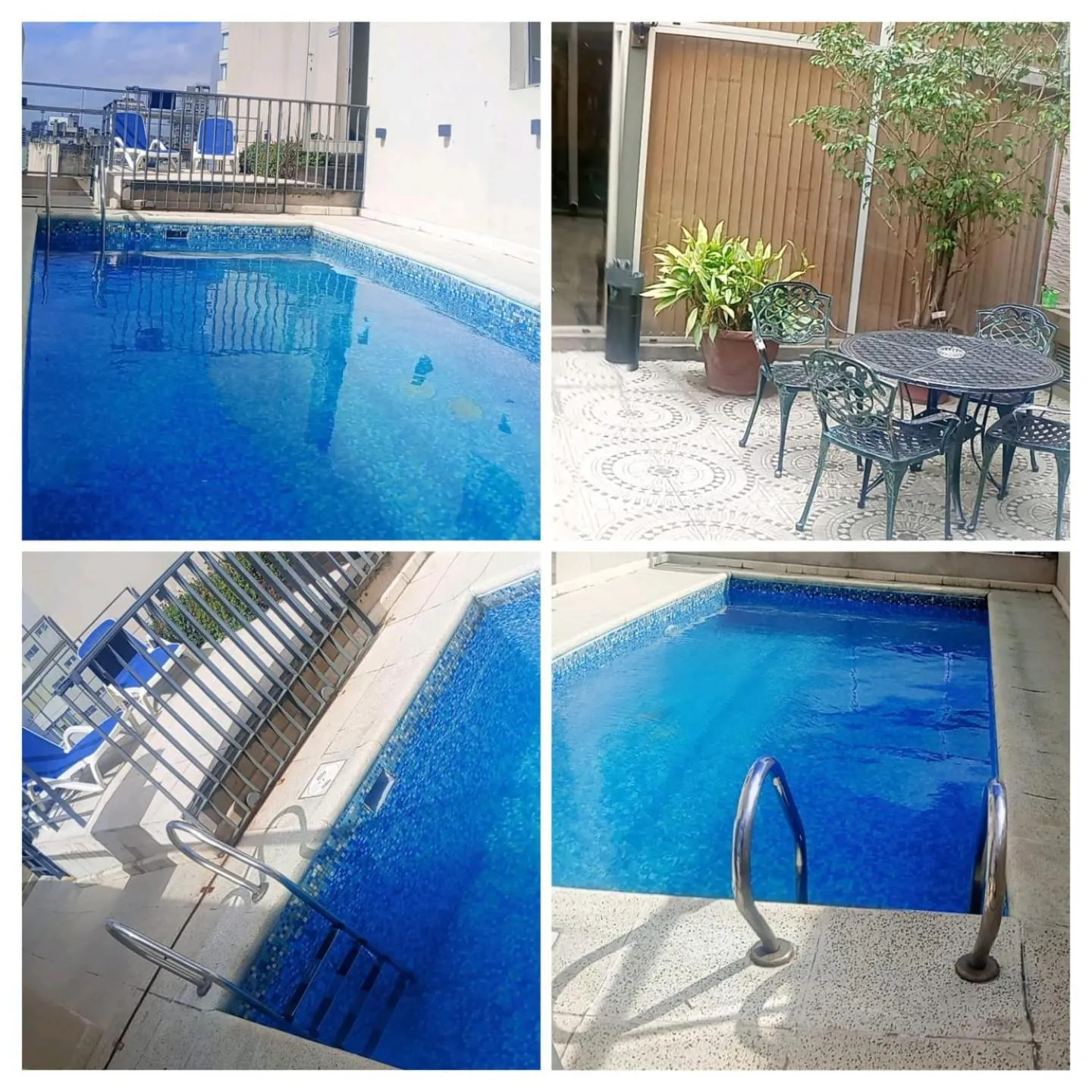 Swimming pool in Hotel Nontue Abasto Buenos Aires