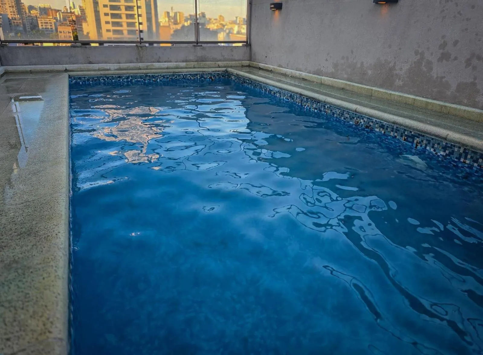 Swimming pool in Hotel Nontue Abasto Buenos Aires