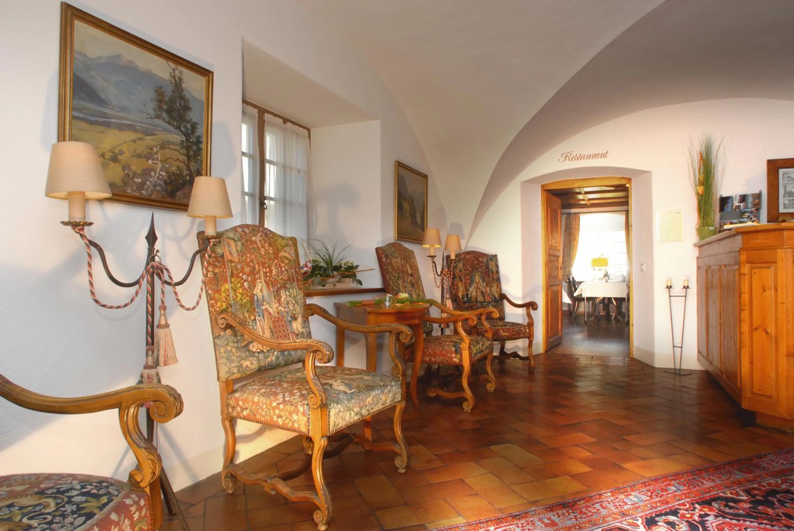 Lobby or reception in Hotel Gasthof Löwen
