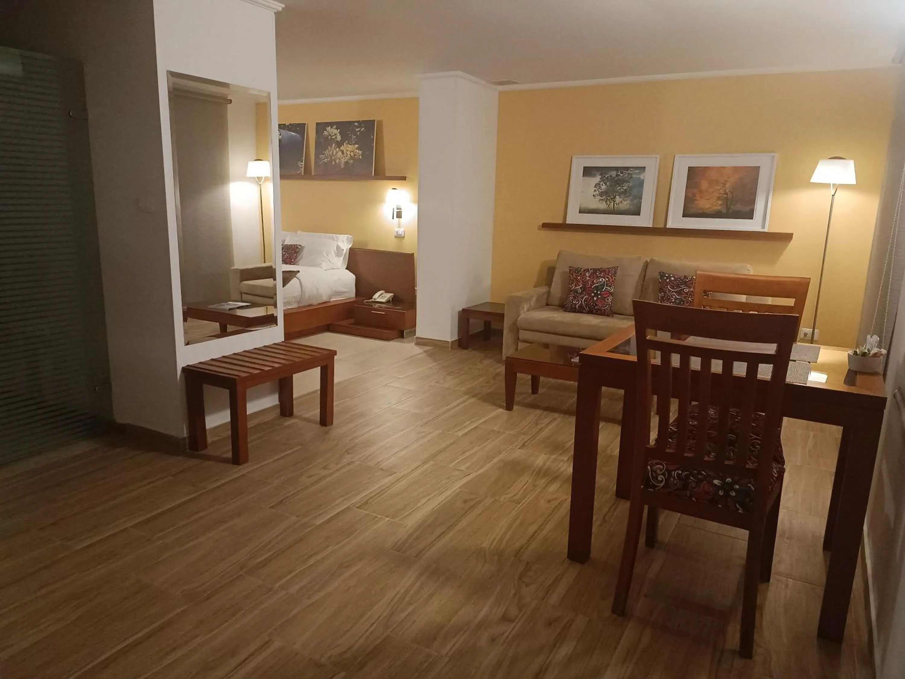 Living room in Hotel Boutique Confort Suites