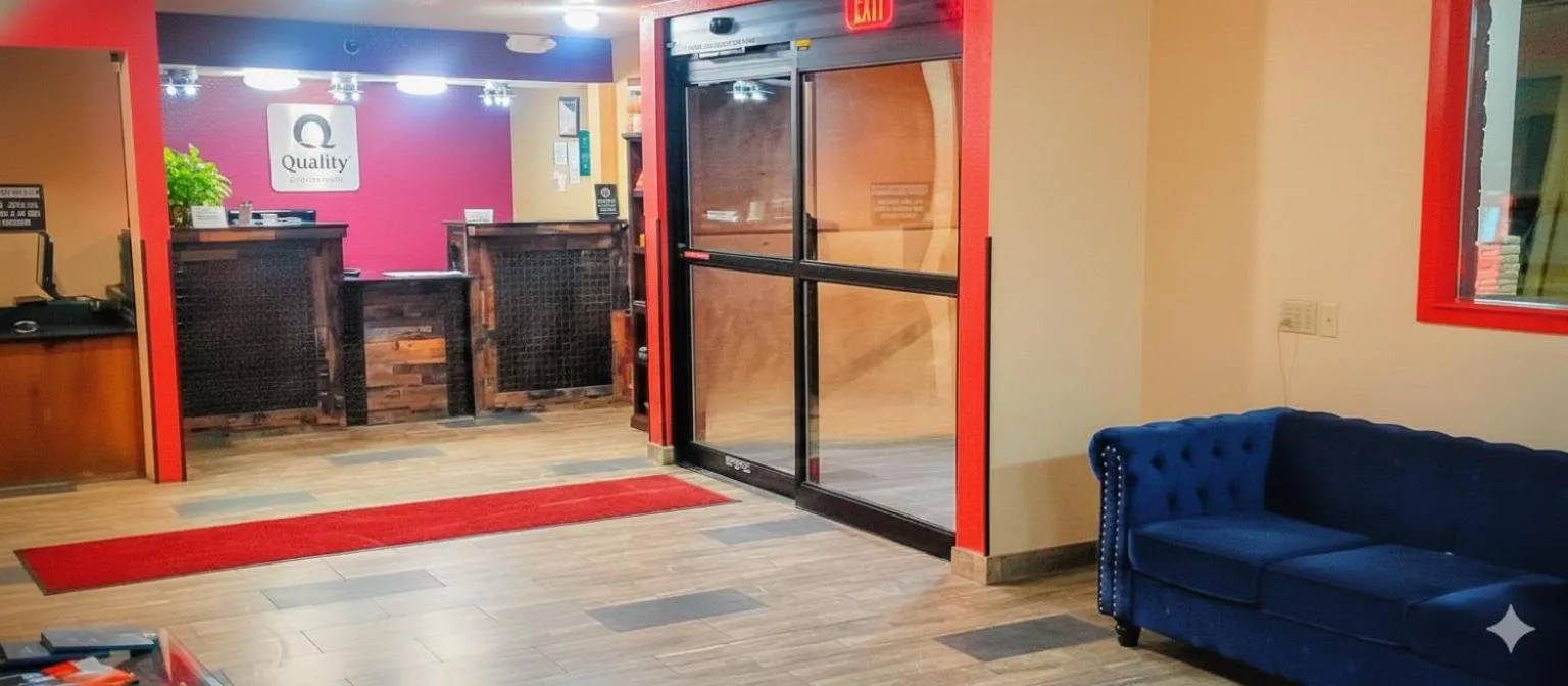 Lobby or reception in Quality Inn Lamar