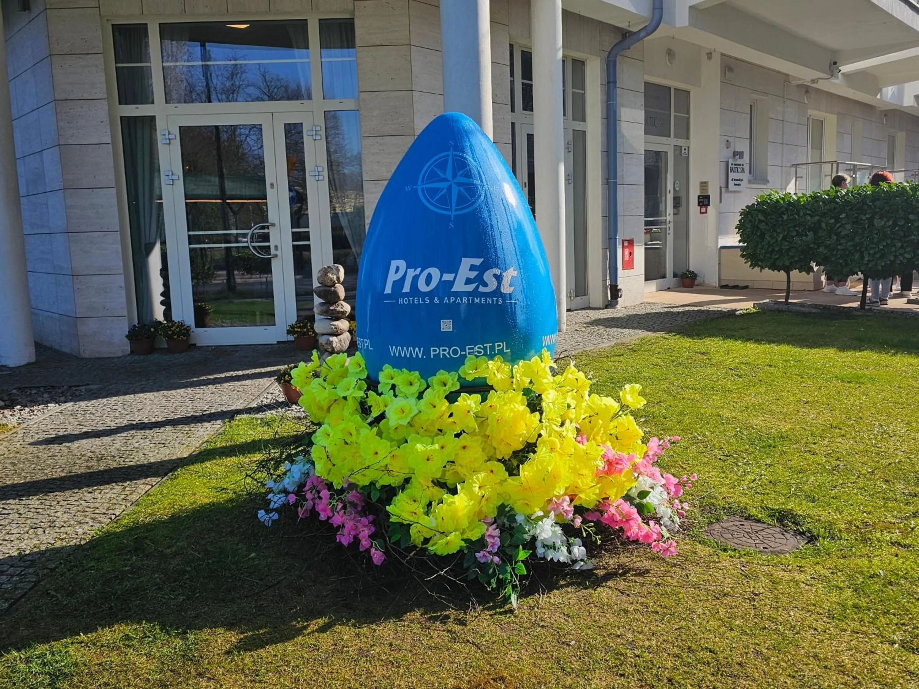 Facade/entrance in Aparthotel Baltic Spa